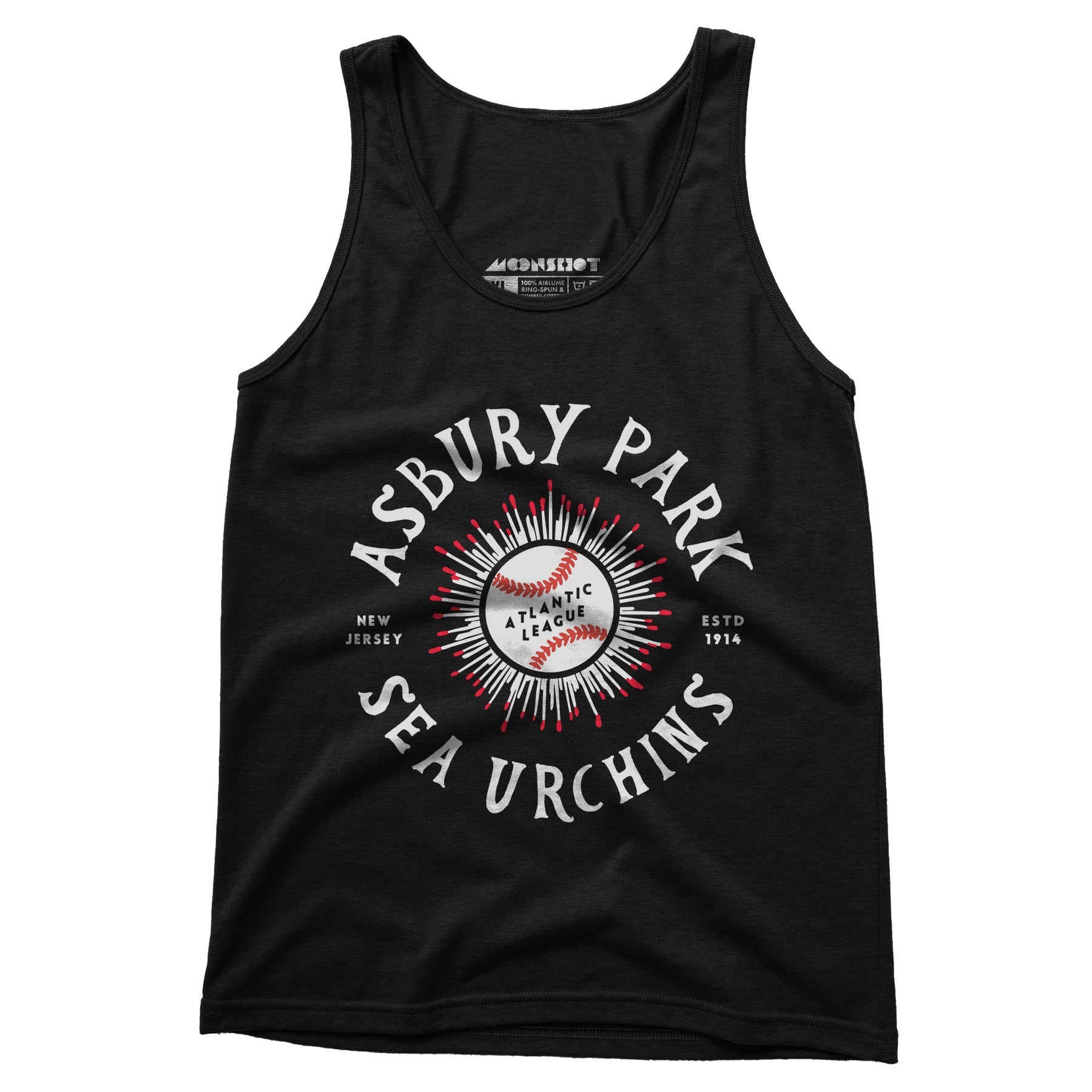 Asbury Park Sea Urchins - New Jersey - Vintage Defunct Baseball Teams - Unisex Tank Top
