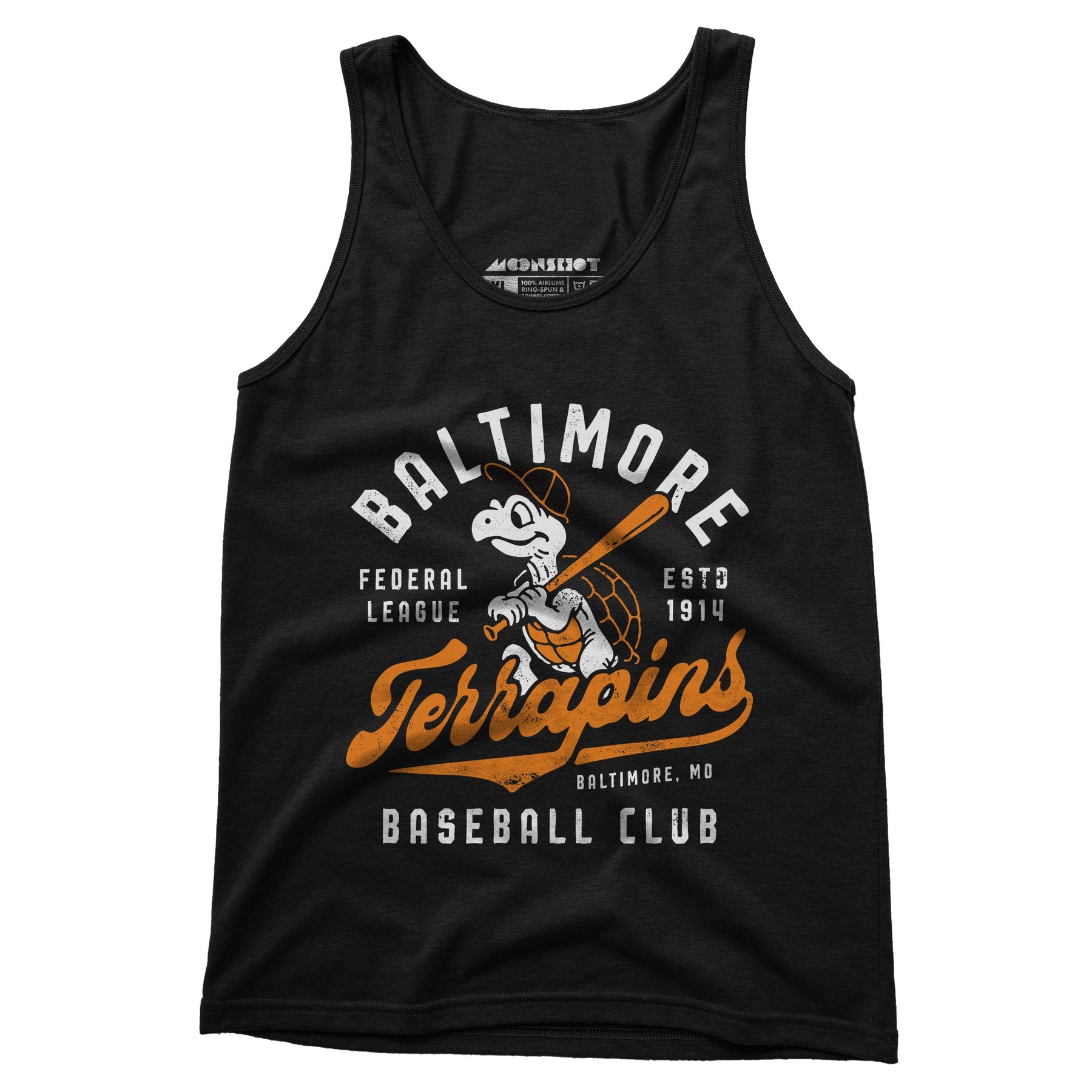 Baltimore Terrapins - Maryland - Vintage Defunct Baseball Teams - Unisex Tank Top