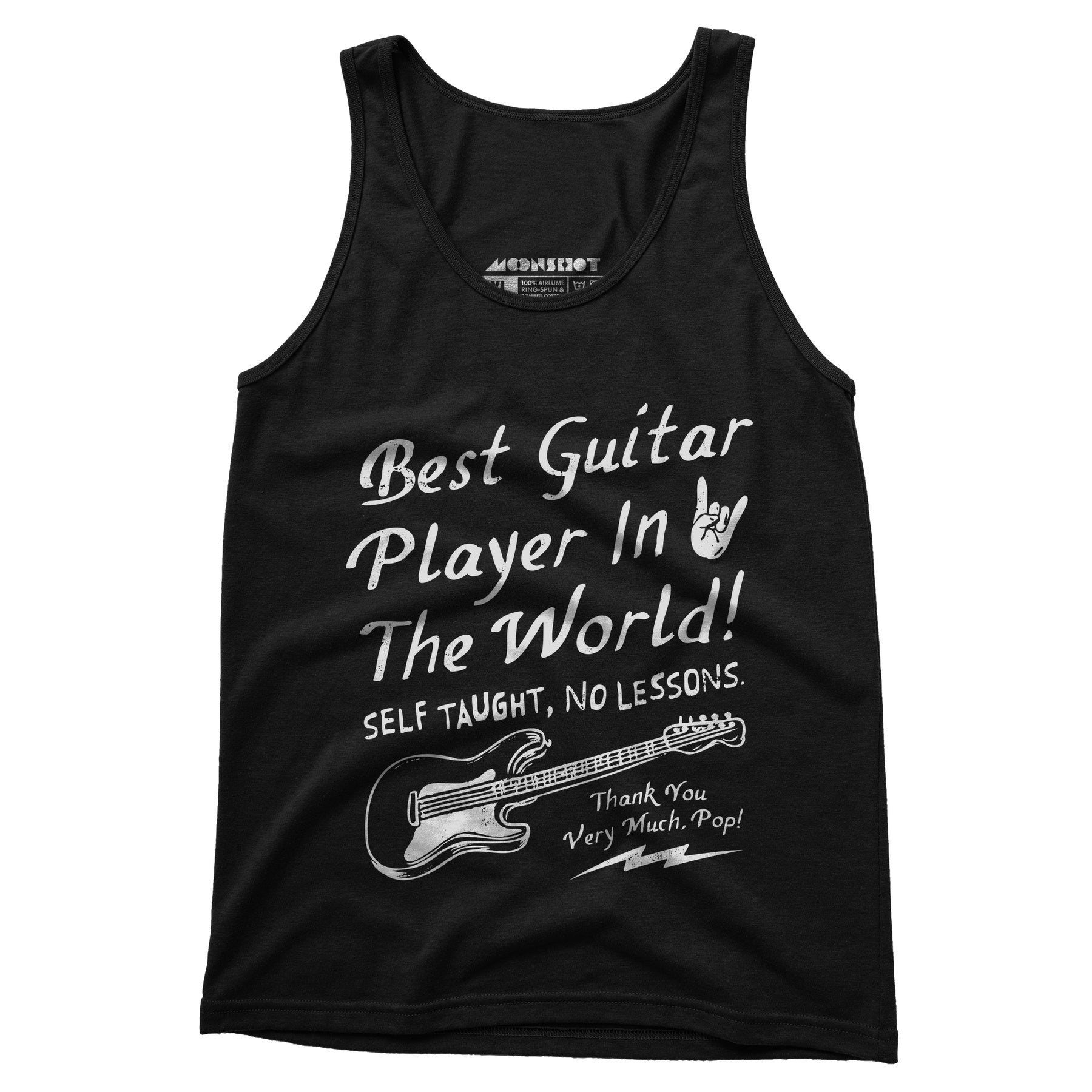 Best Guitar Player in The World Textual - Unisex Tank Top