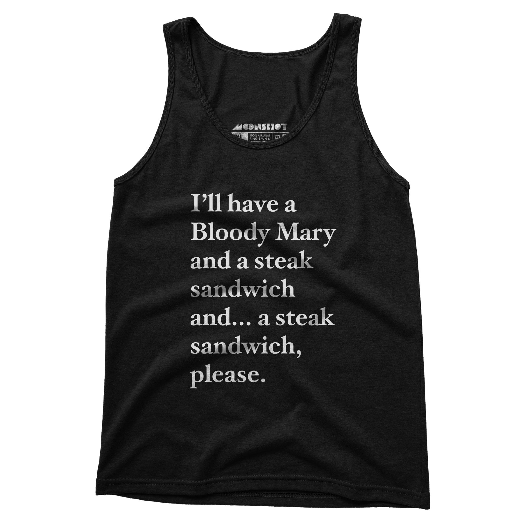 Bloody Mary and a Steak Sandwich - Unisex Tank Top