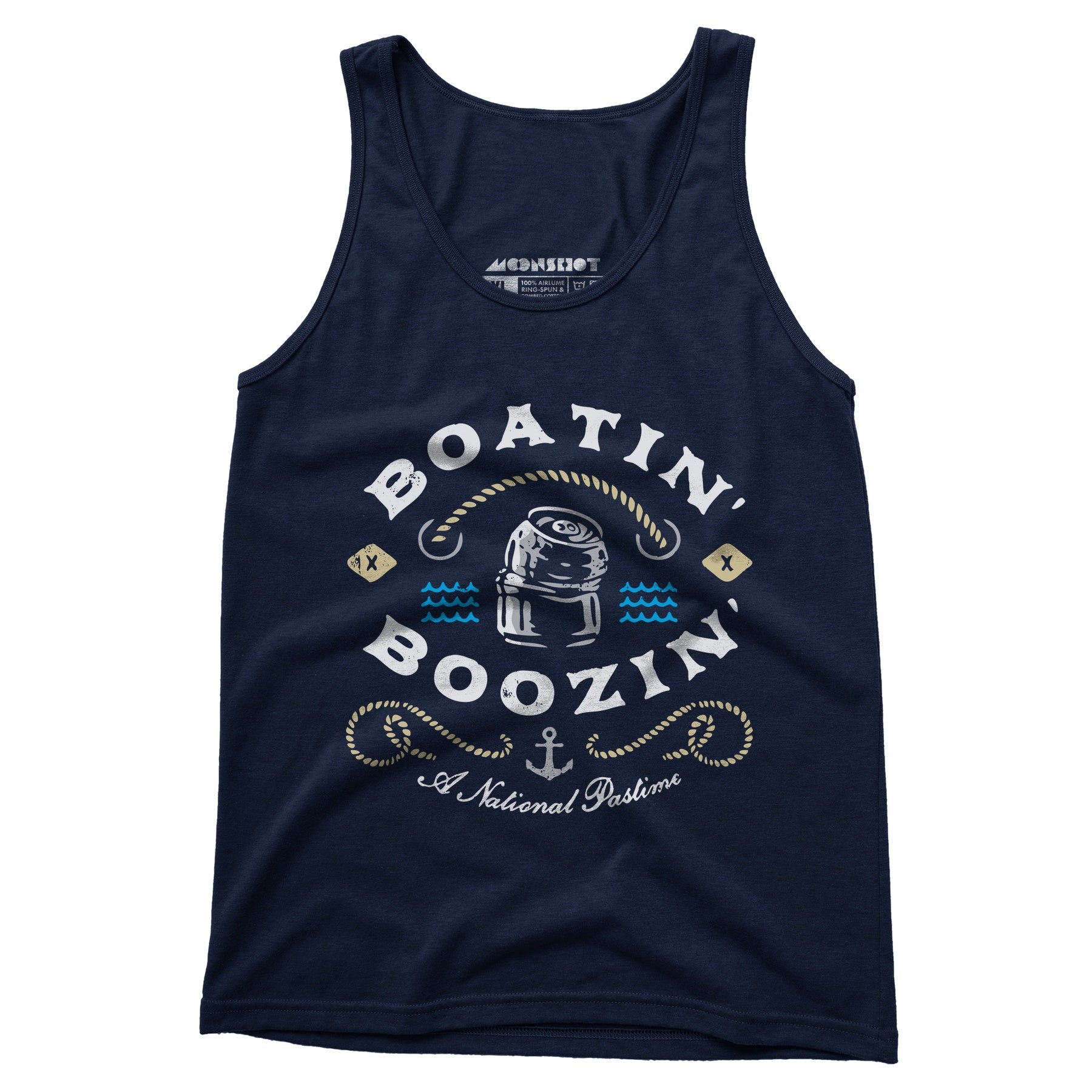 Boatin' & Boozin' - Unisex Tank Top
