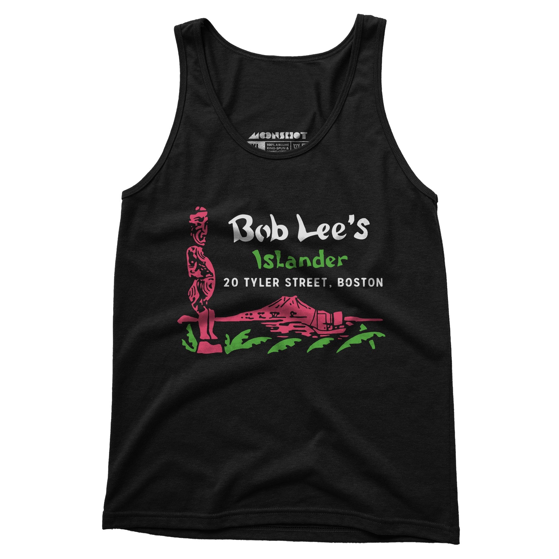Bob Lee's Islander - Boston, MA - Vintage Tiki Bar - Unisex Tank Top