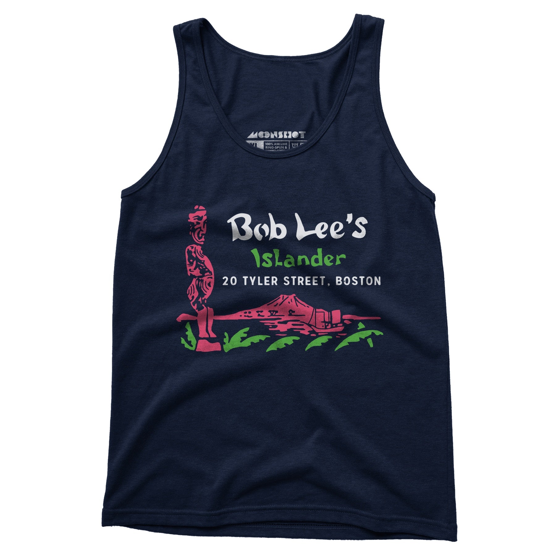 Bob Lee's Islander - Boston, MA - Vintage Tiki Bar - Unisex Tank Top