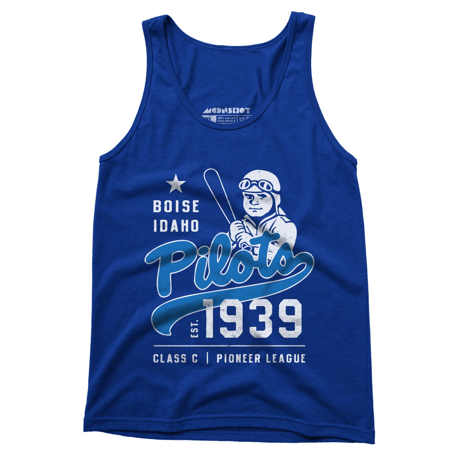 Boise Pilots - Idaho - Vintage Defunct Baseball Teams - Unisex Tank Top