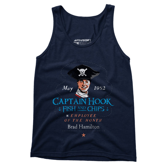 Brad Hamilton - Captain Hook Fish & Chips - Unisex Tank Top