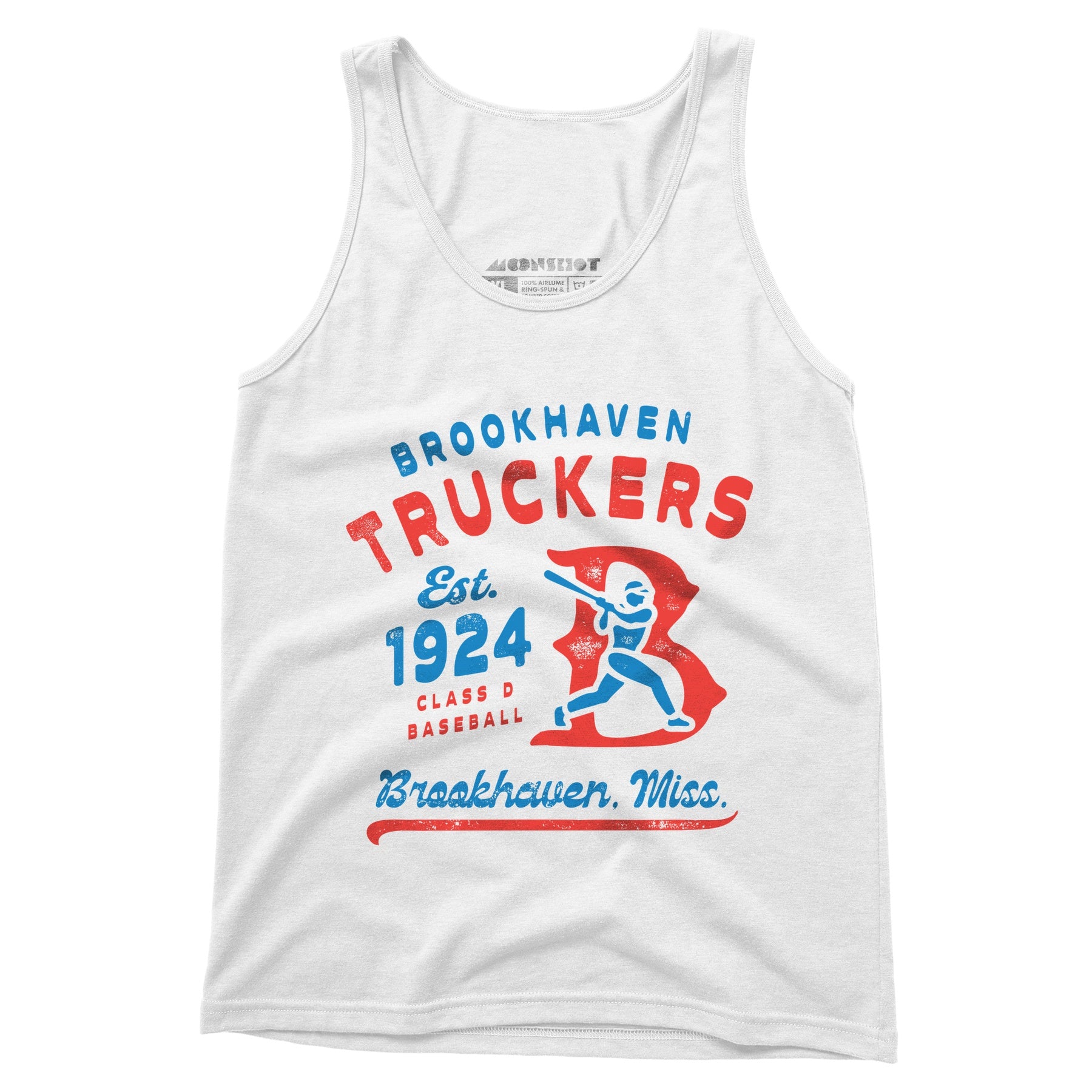 Brookhaven Truckers - Mississippi - Vintage Defunct Baseball Teams - Unisex Tank Top