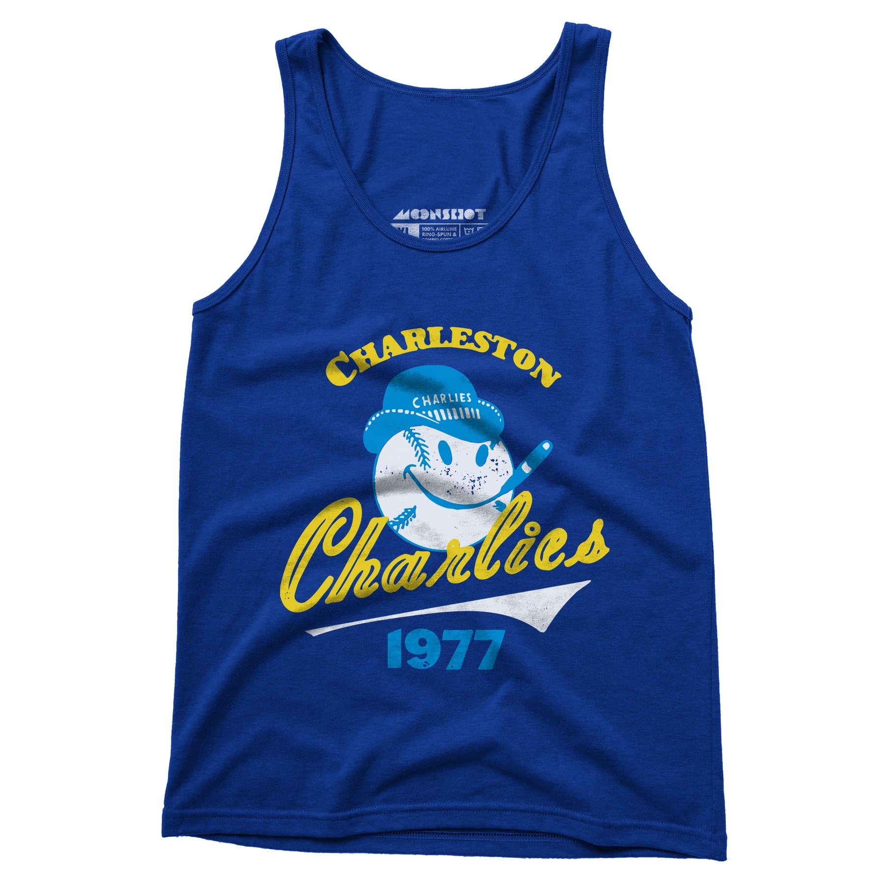 Charleston Charlies - West Virginia - Vintage Defunct Baseball Teams - Unisex Tank Top