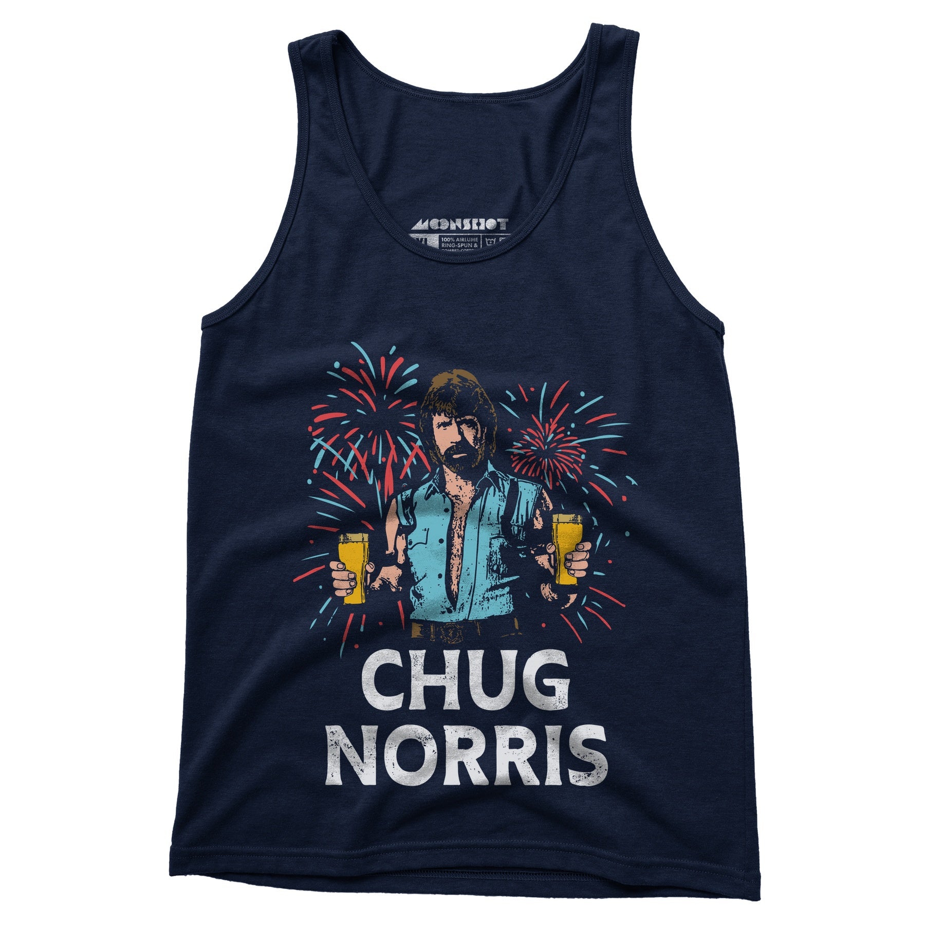 Chug Norris 4th of July - Unisex Tank Top
