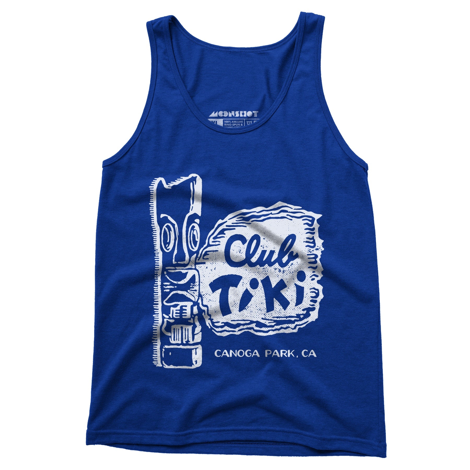 Club Tiki - Canoga Park, CA - Vintage Tiki Bar - Unisex Tank Top