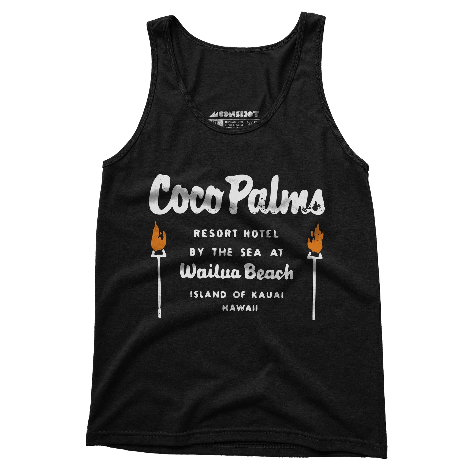 Coco Palms - Hawaii - Vintage Tiki Bar - Unisex Tank Top
