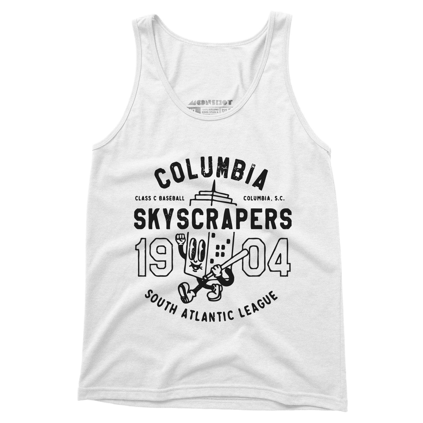 Columbia Skyscrapers - South Carolina - Vintage Defunct Baseball Teams - Unisex Tank Top