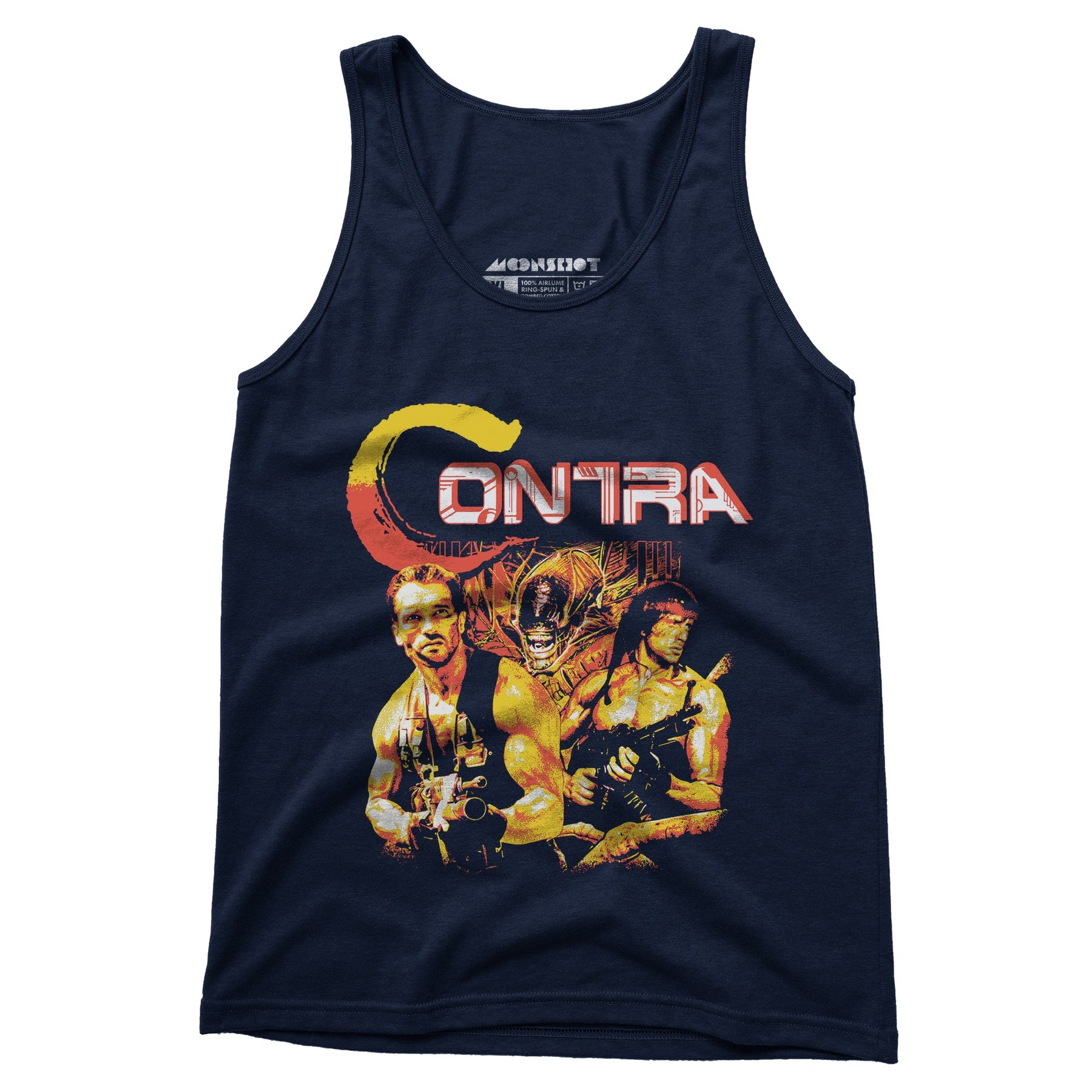 Contra Action Heroes Mashup Parody - Unisex Tank Top
