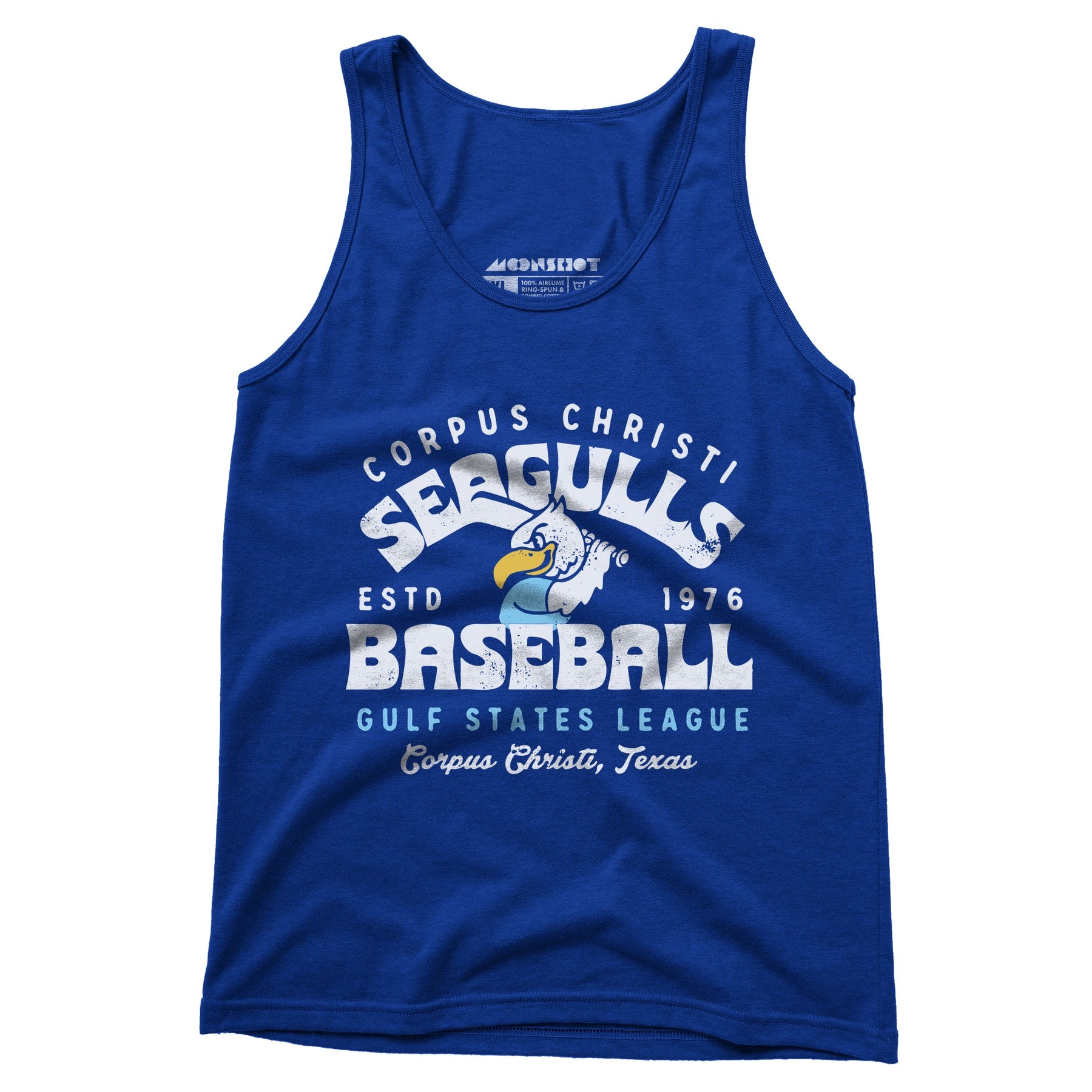 Corpus Christi Seagulls - Texas - Vintage Defunct Baseball Teams - Unisex Tank Top