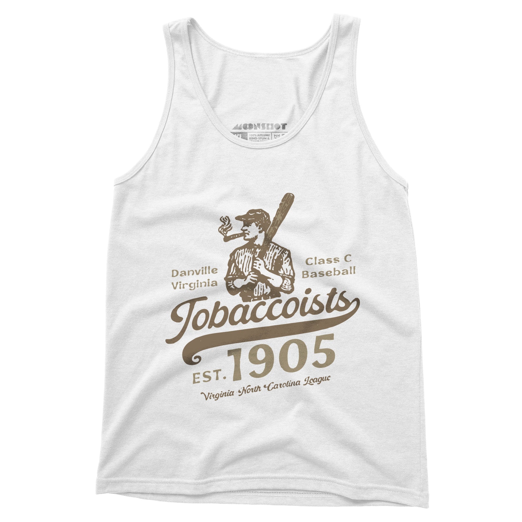 Danville Tobaccoists - Virginia - Vintage Defunct Baseball Teams - Unisex Tank Top