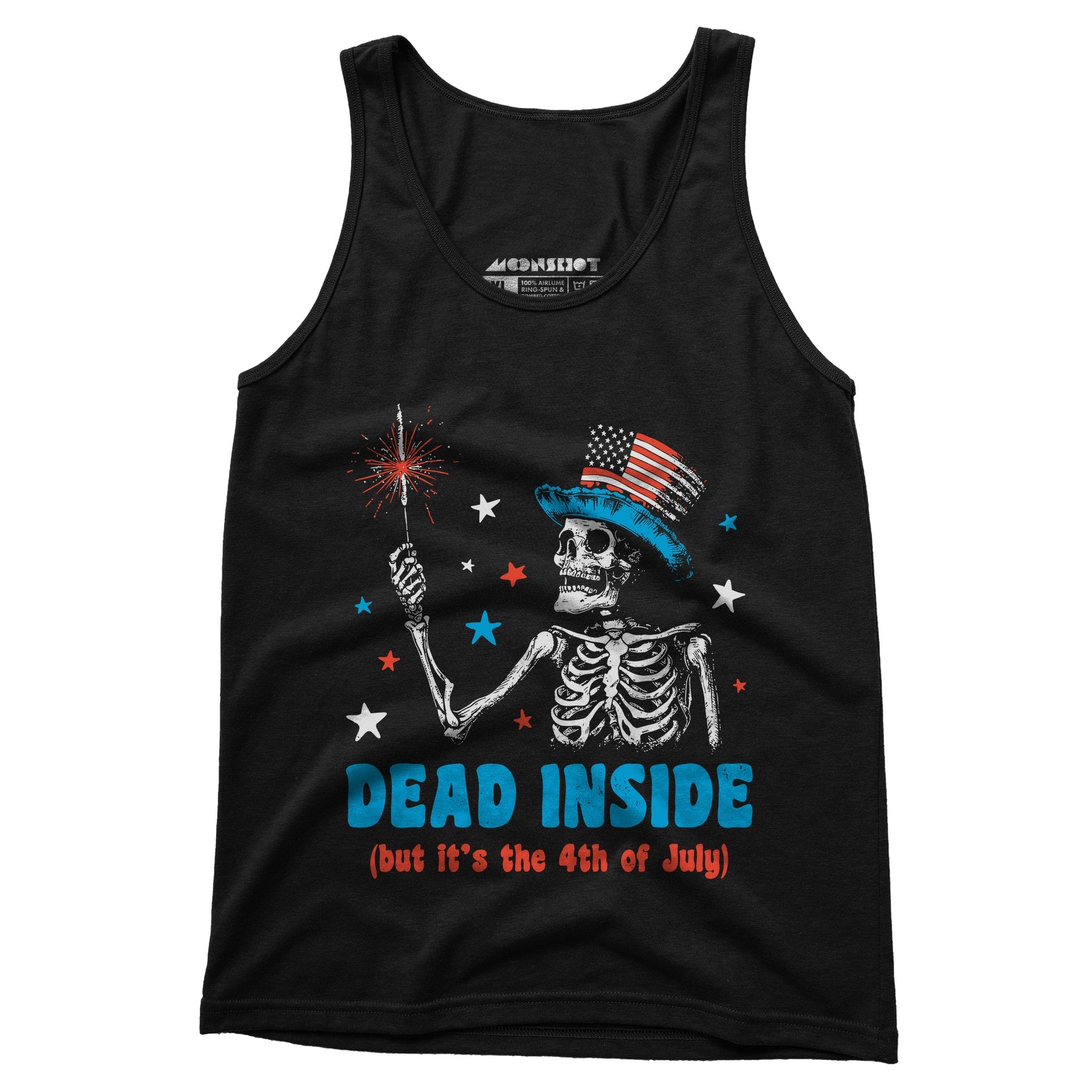 Dead Inside But It's the 4th - Unisex Tank Top