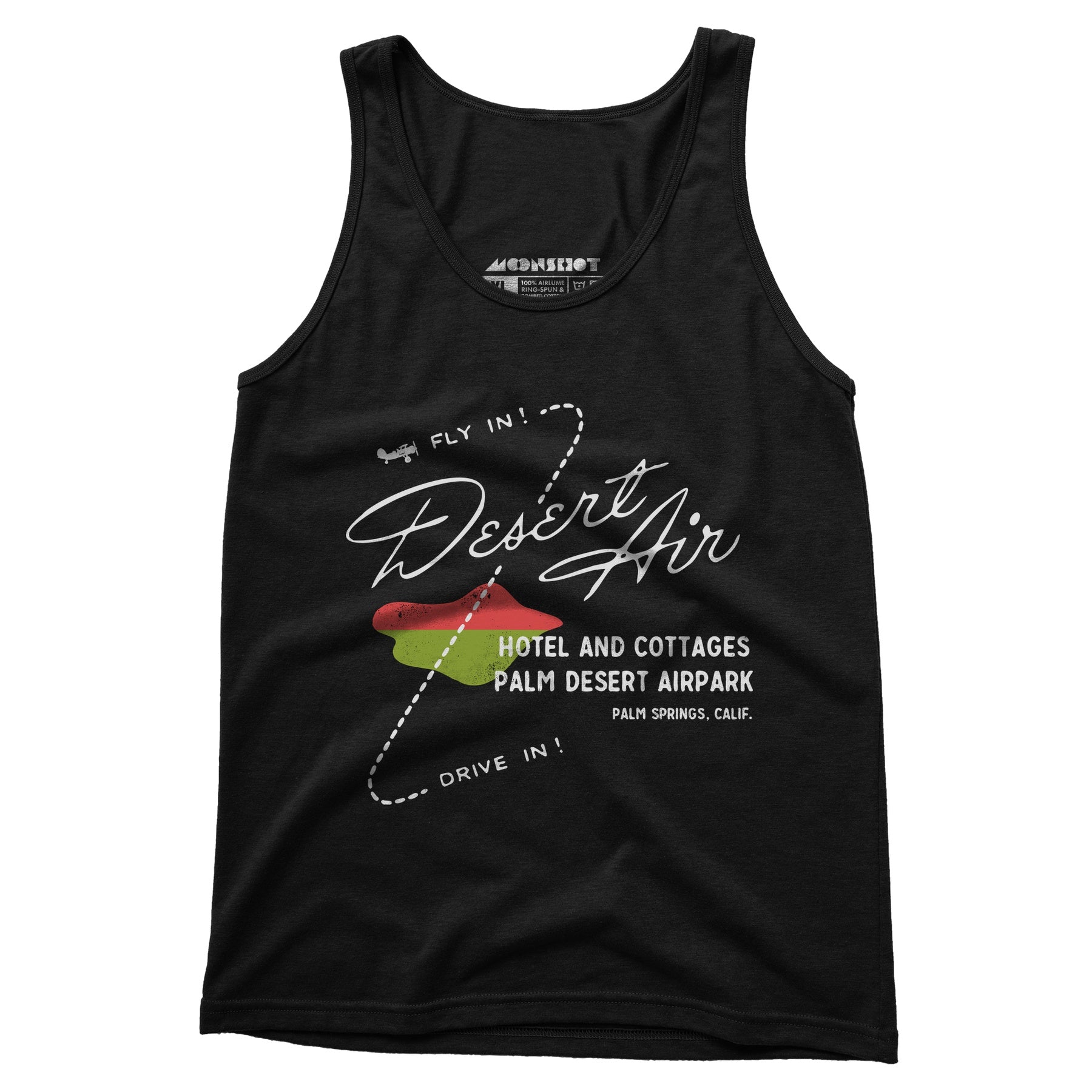 Desert Air Hotel & Cottages - Vintage Palm Springs, CA - Unisex Tank Top