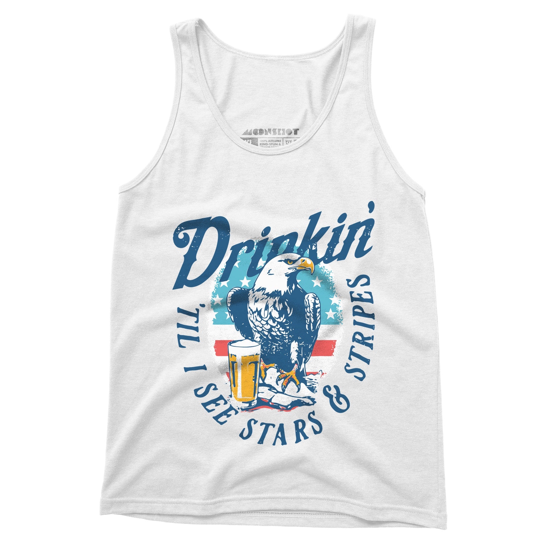 Drinkin' 'Til I See Stars & Stripes - Unisex Tank Top