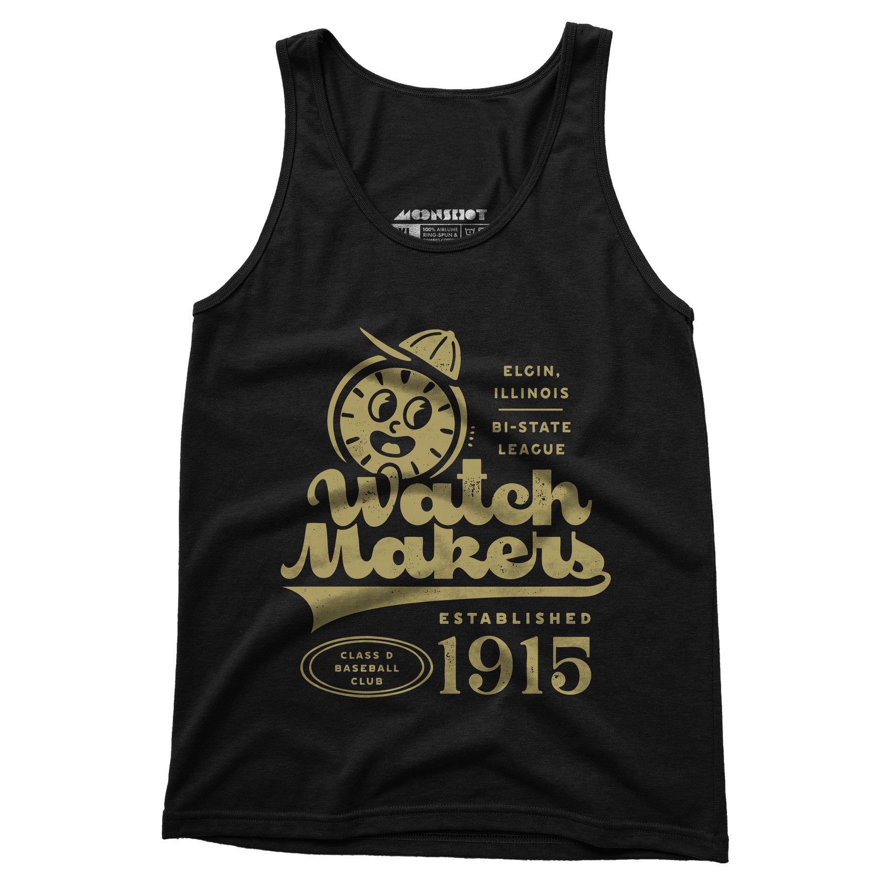 Elgin Watch Makers - Illinois - Vintage Defunct Baseball Teams - Unisex Tank Top