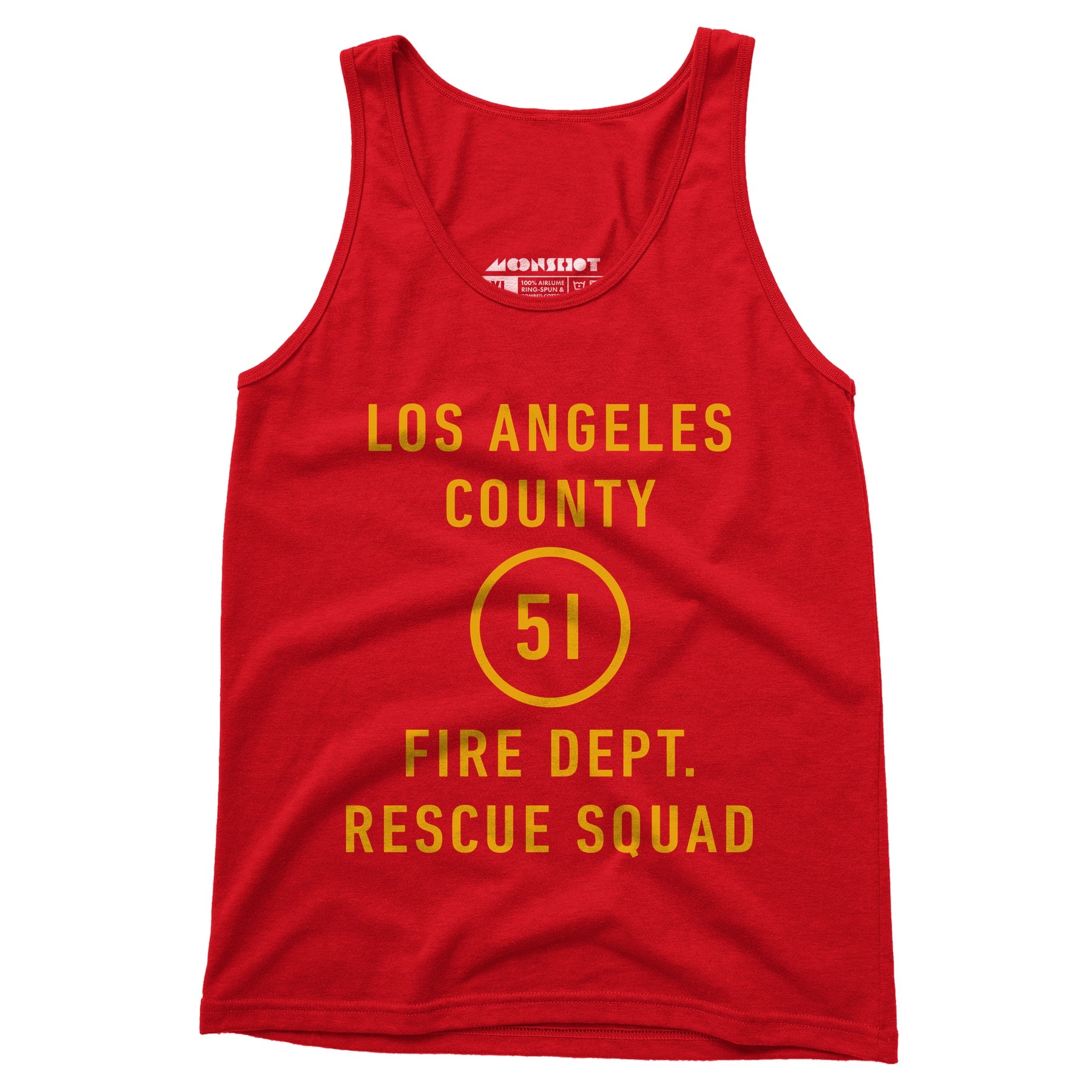 Emergency - Los Angeles County Fire Dept. Squad 51 - Unisex Tank Top