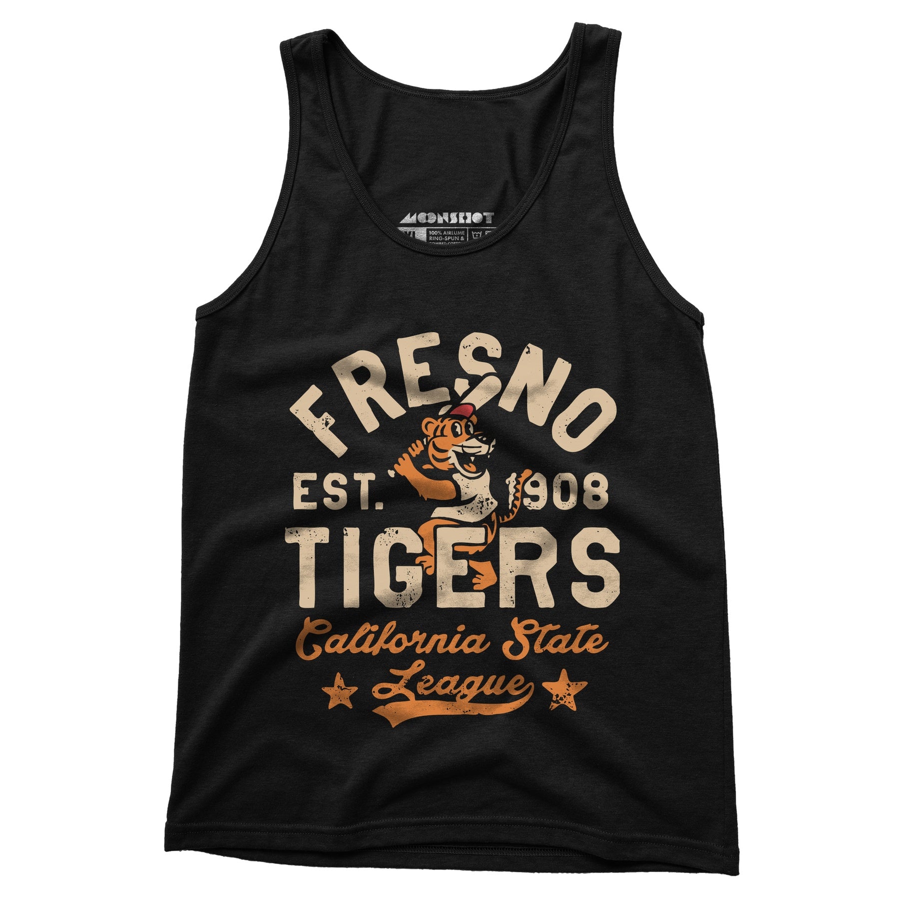 Fresno Tigers - California - Vintage Defunct Baseball Teams - Unisex Tank Top
