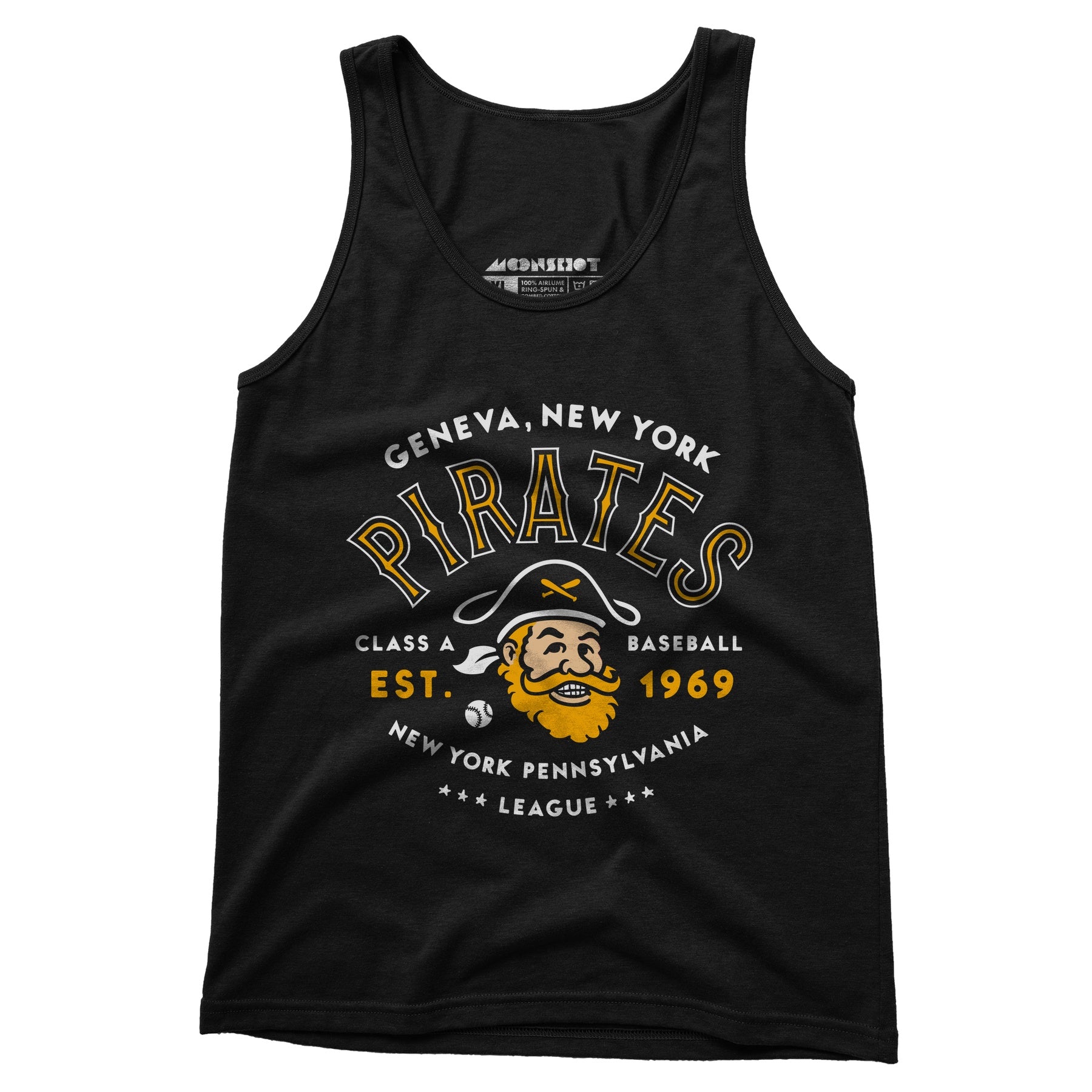 Geneva Pirates - New York - Vintage Defunct Baseball Teams - Unisex Tank Top