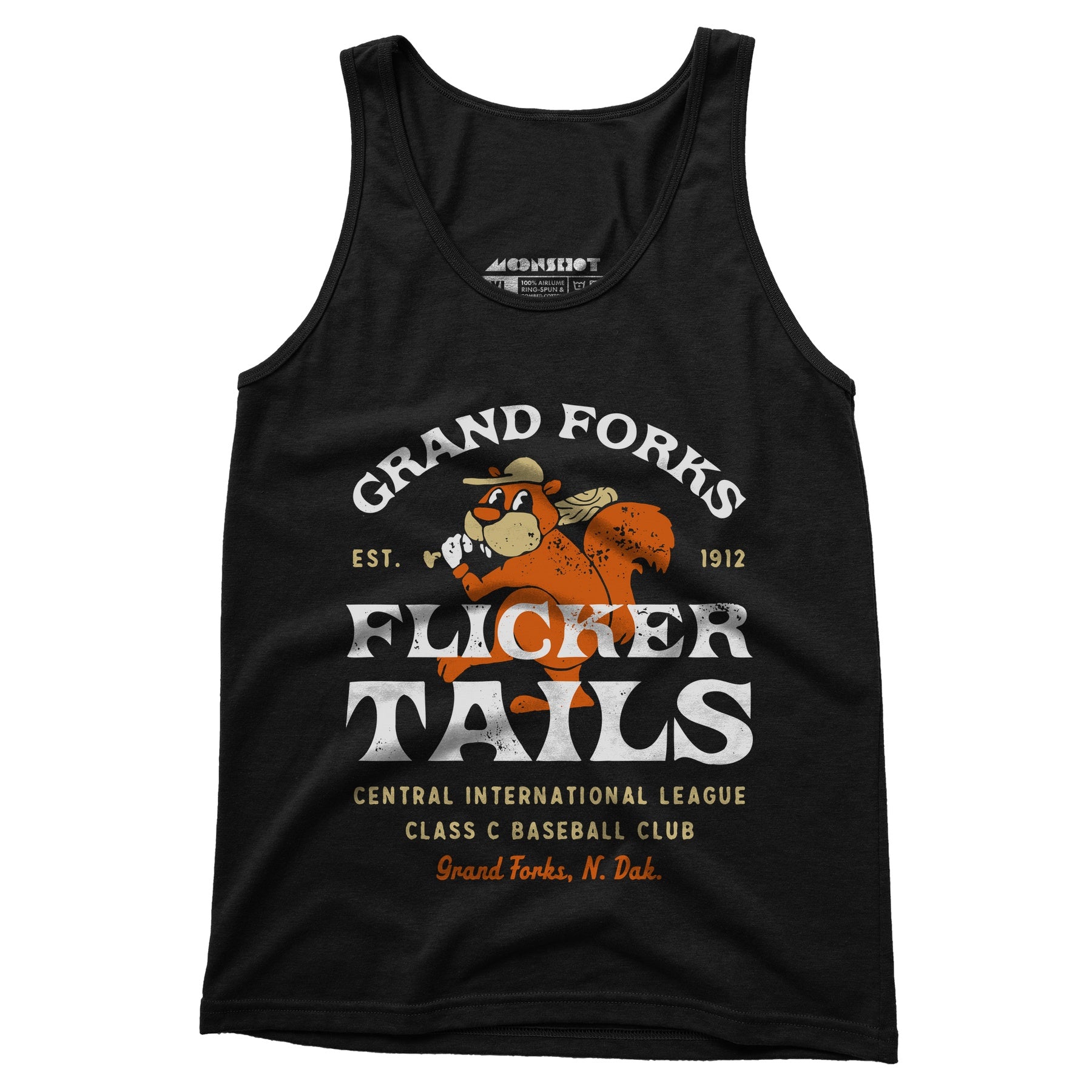 Grand Forks Flickertails - North Dakota - Vintage Defunct Baseball Teams - Unisex Tank Top