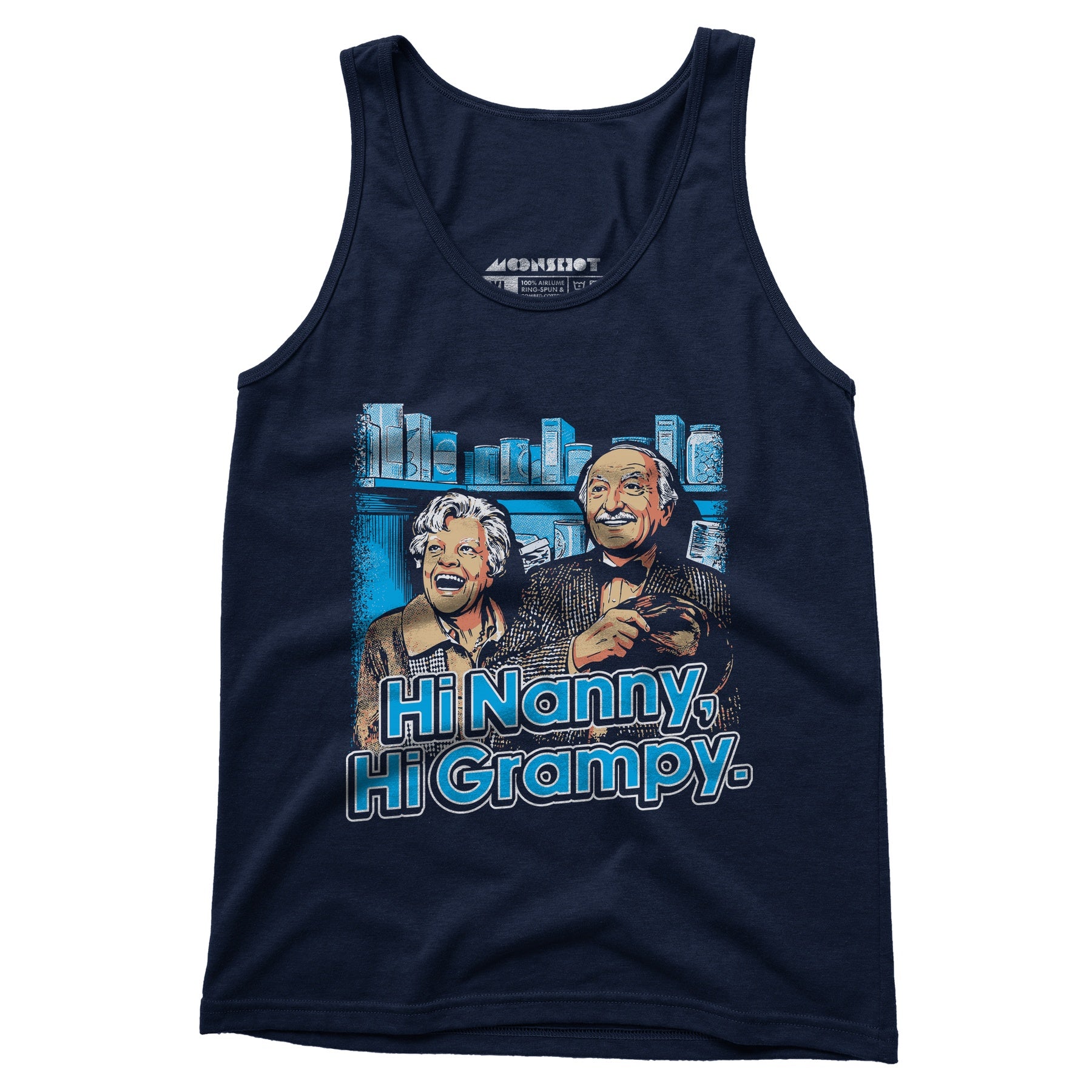 Hi Nanny, Hi Grampy - Unisex Tank Top