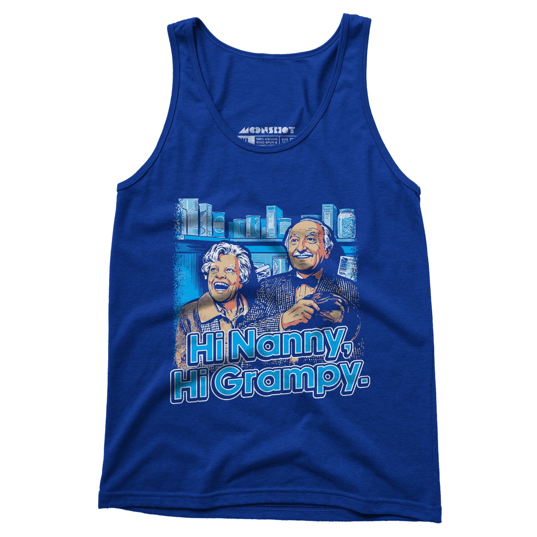 Hi Nanny, Hi Grampy - Unisex Tank Top