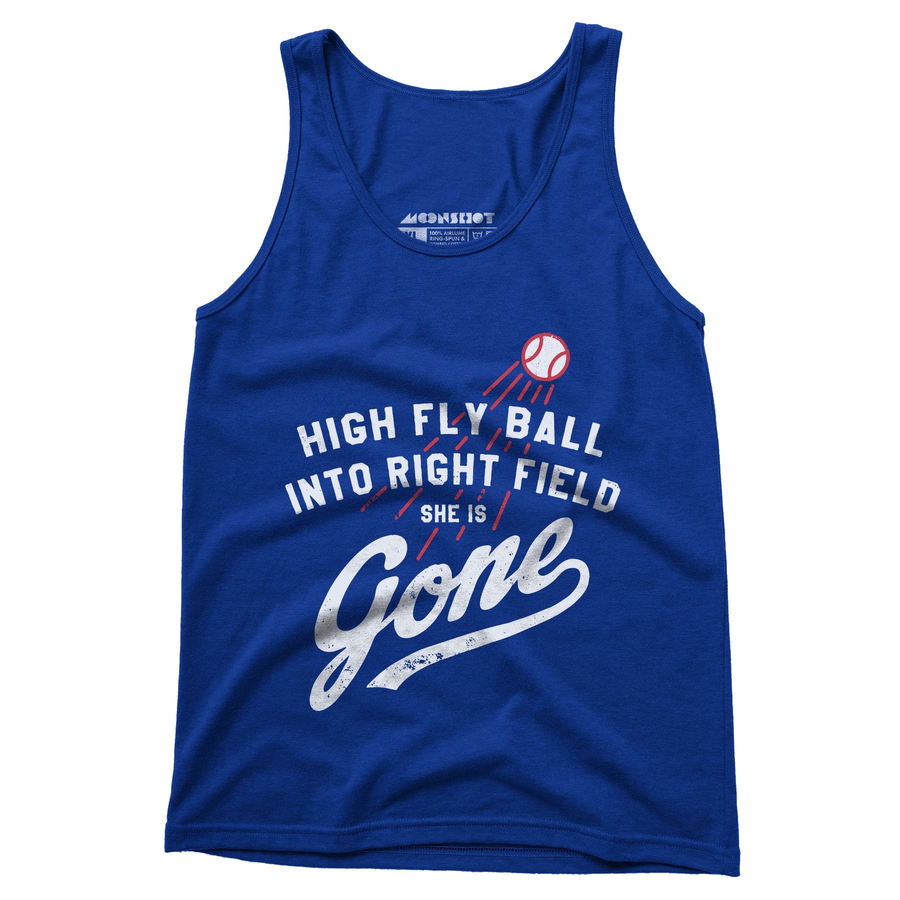 High Fly Ball Into Right Field She is Gone - Unisex Tank Top
