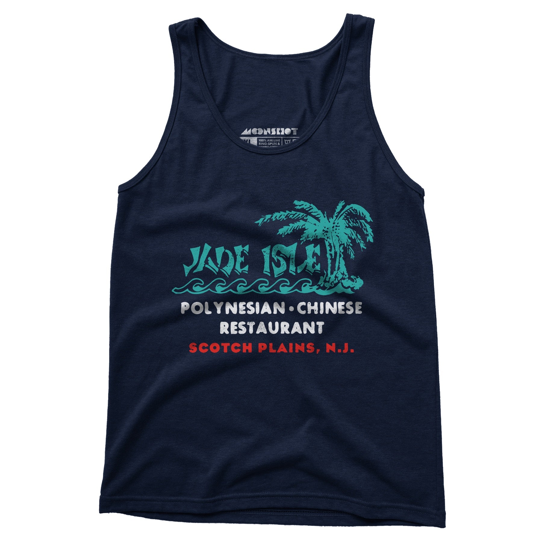Jade Isle - Scotch Plains, NJ - Vintage Tiki Bar - Unisex Tank Top