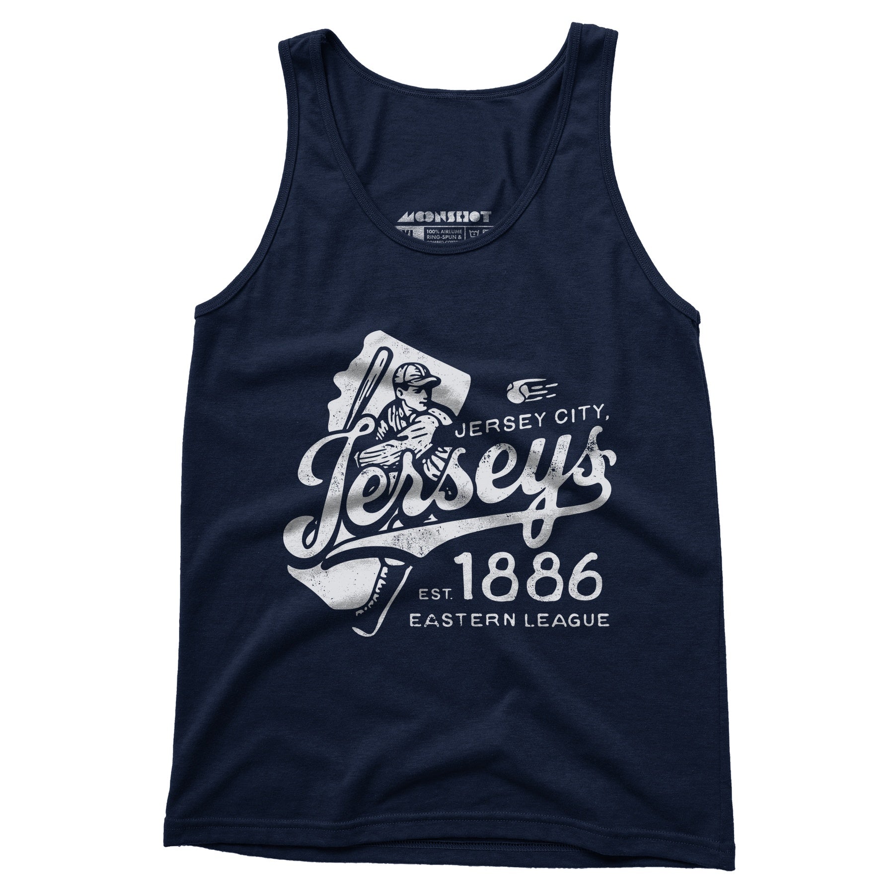 Jersey City Jerseys - New Jersey - Vintage Defunct Baseball Teams - Unisex Tank Top