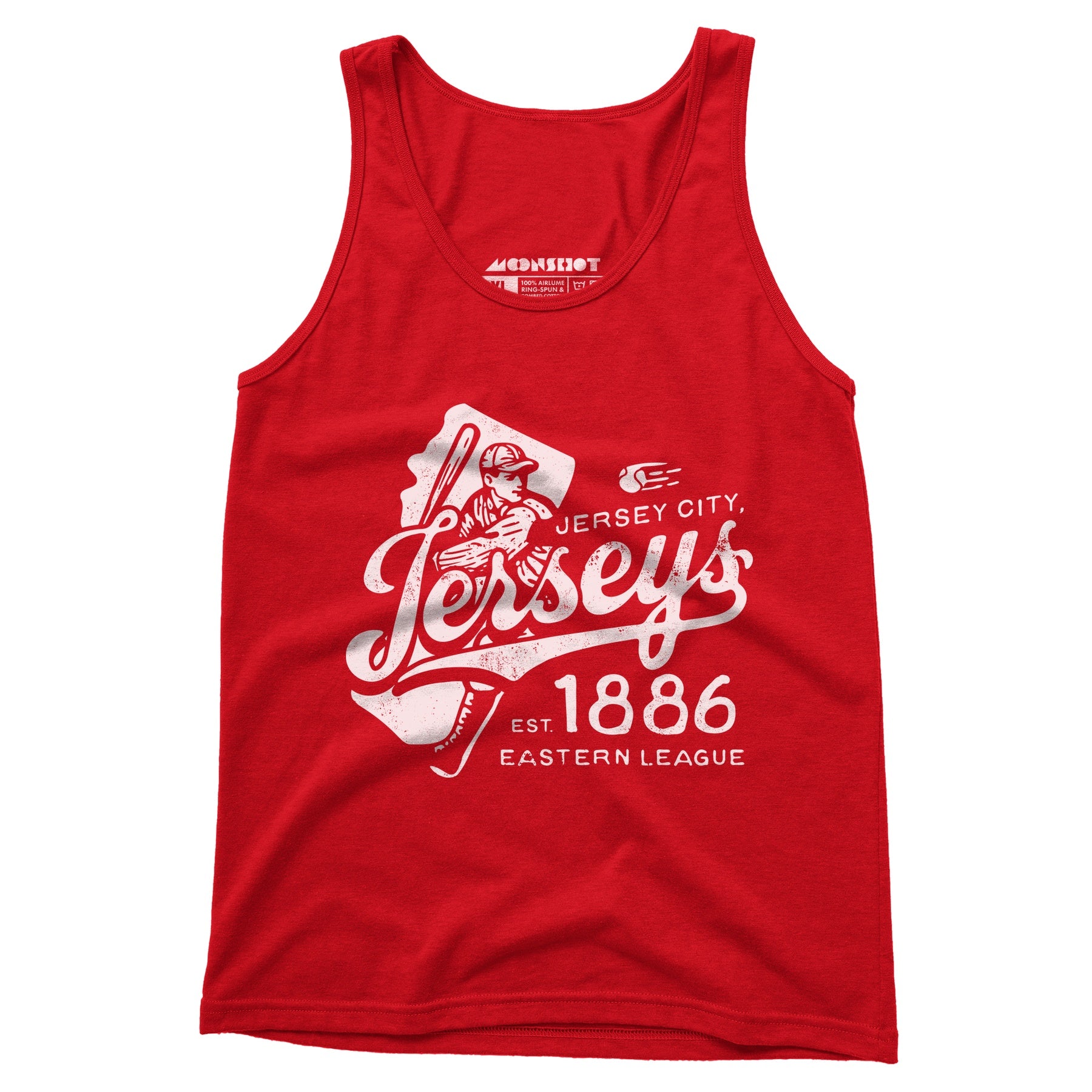 Jersey City Jerseys - New Jersey - Vintage Defunct Baseball Teams - Unisex Tank Top