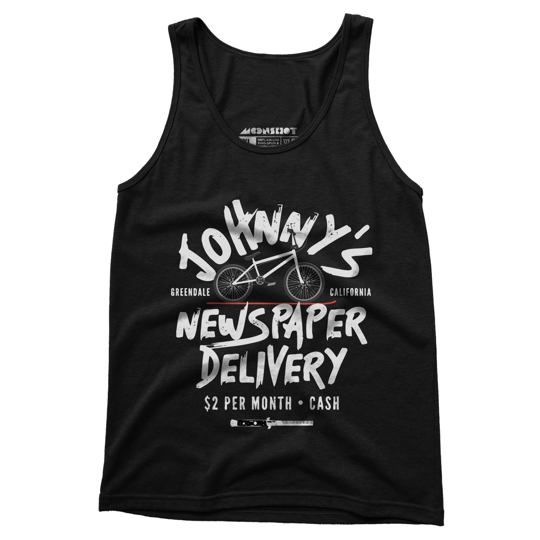 Johnny's Newspaper Delivery - Unisex Tank Top