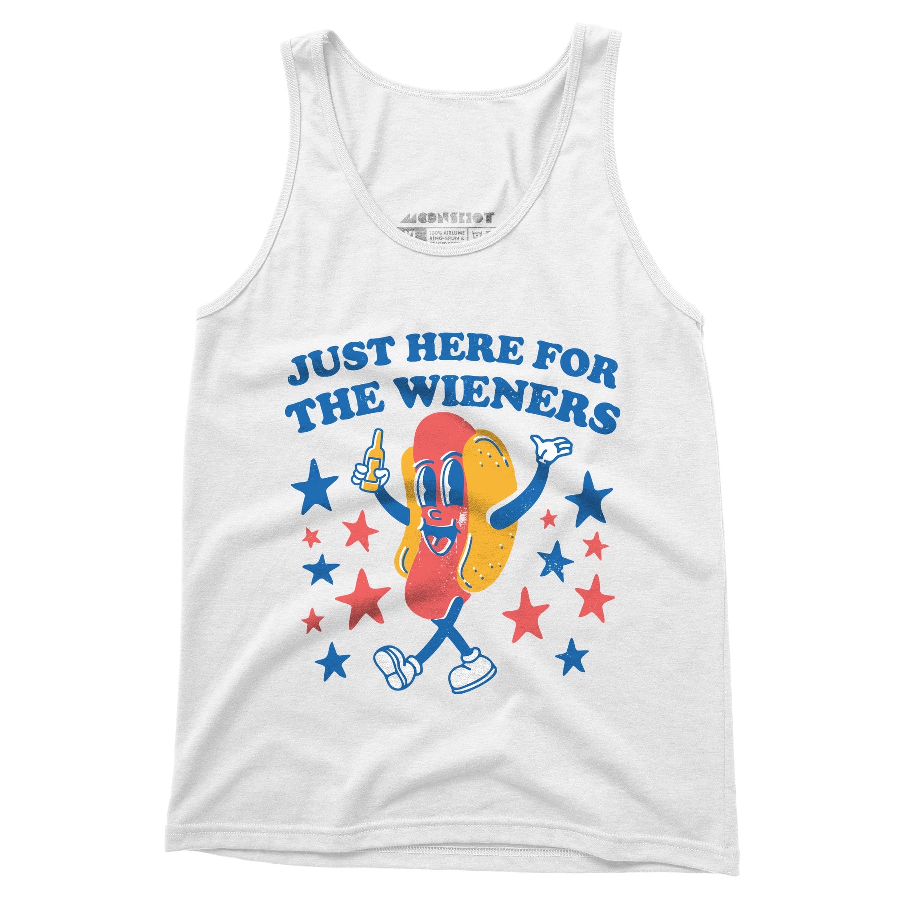 Just Here For The Wieners - Unisex Tank Top