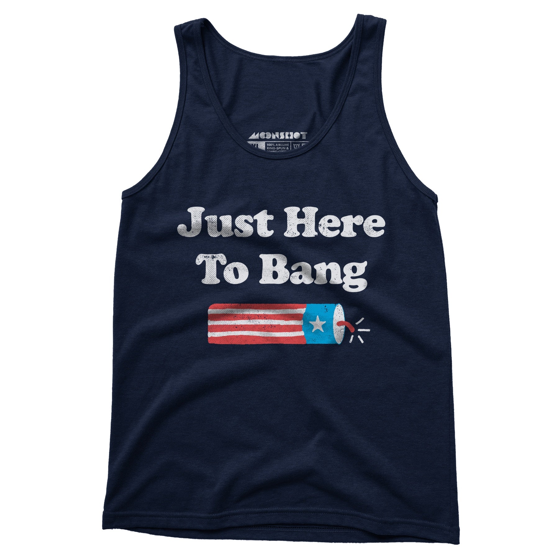 Just Here to Bang - Unisex Tank Top