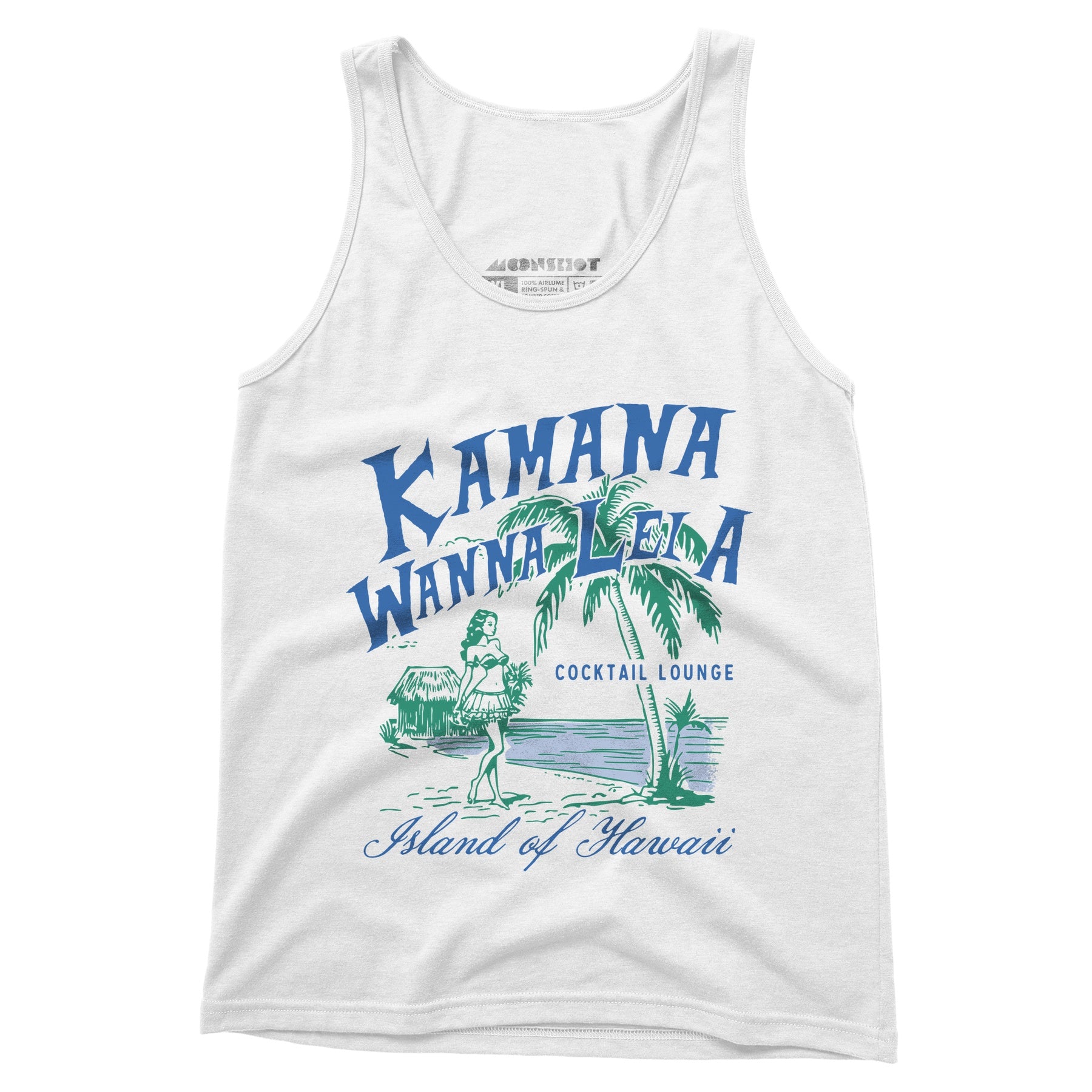 Kamana Wanna Lei A Cocktail Lounge - Unisex Tank Top
