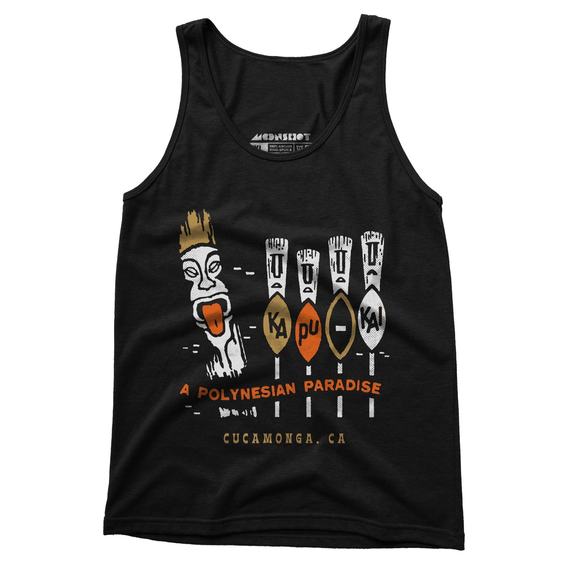 Kapu Kai - Cucamonga, CA - Vintage Tiki Bar - Unisex Tank Top