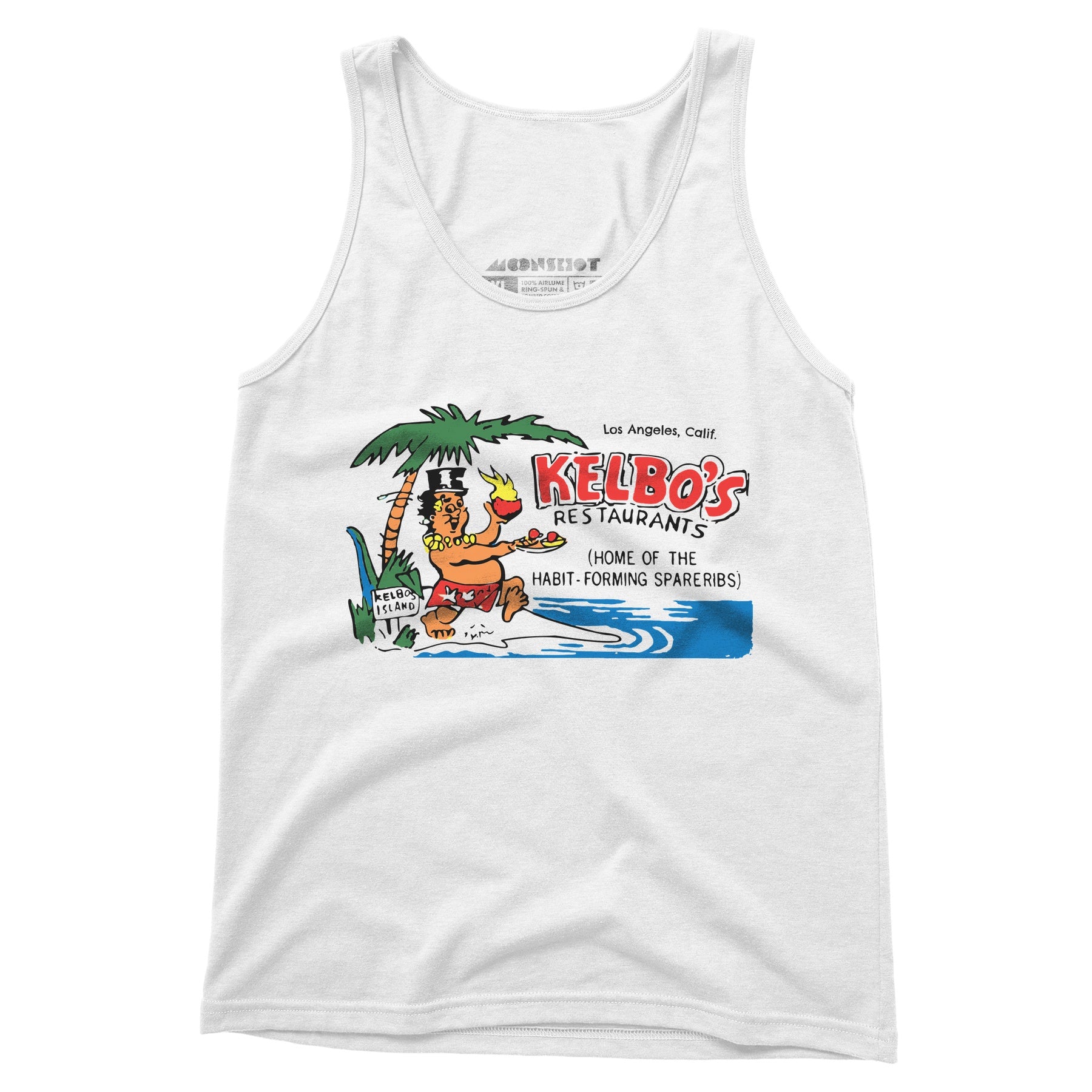 Kelbo's v2 - Los Angeles, CA - Vintage Tiki Bar - Unisex Tank Top