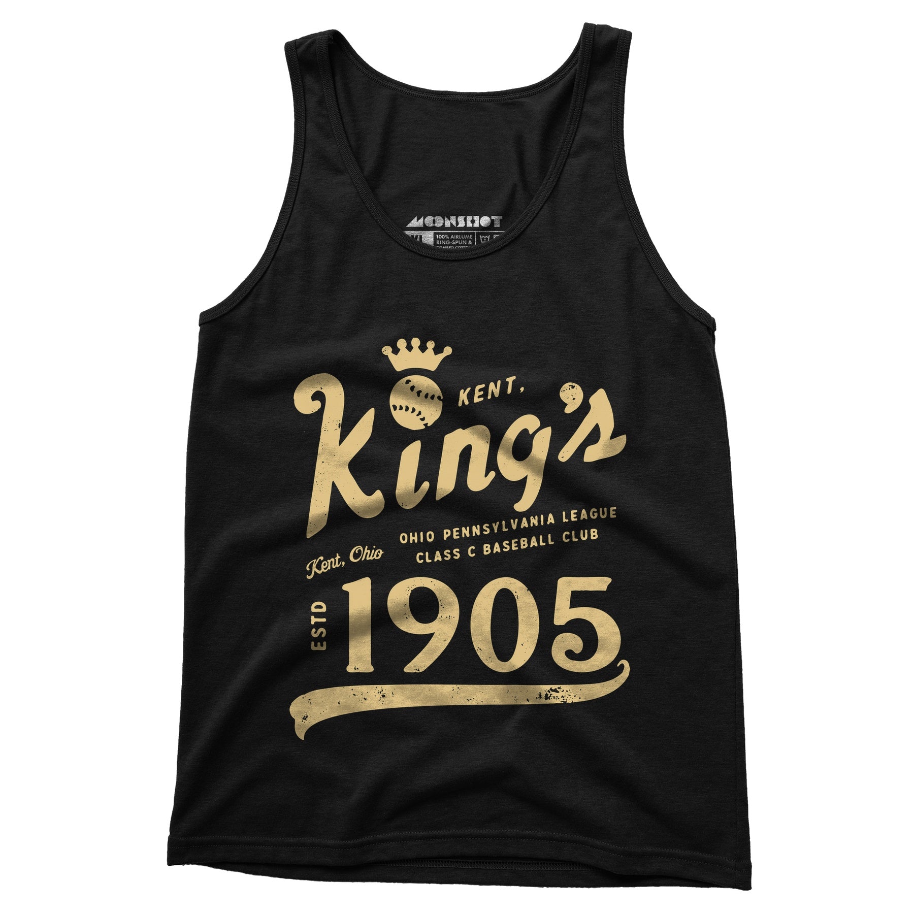 Kent Kings - Ohio - Vintage Defunct Baseball Teams - Unisex Tank Top