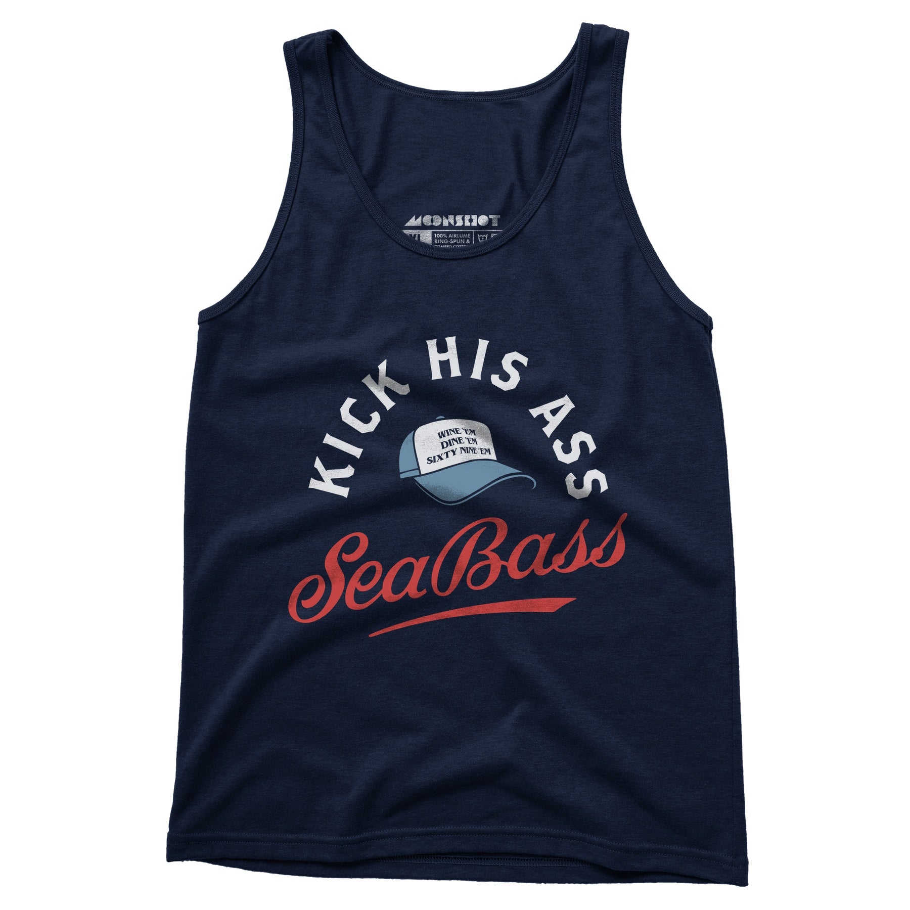 Kick His Ass Sea Bass - Unisex Tank Top