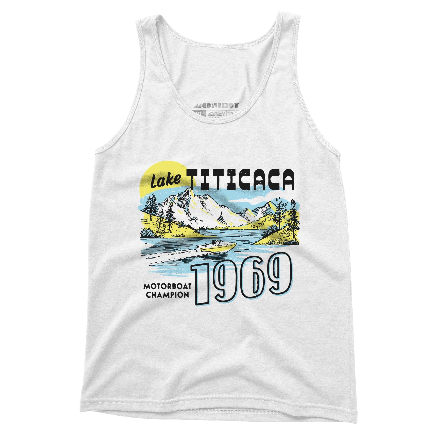 Lake Titicaca Motorboat Champion 1969 - Unisex Tank Top
