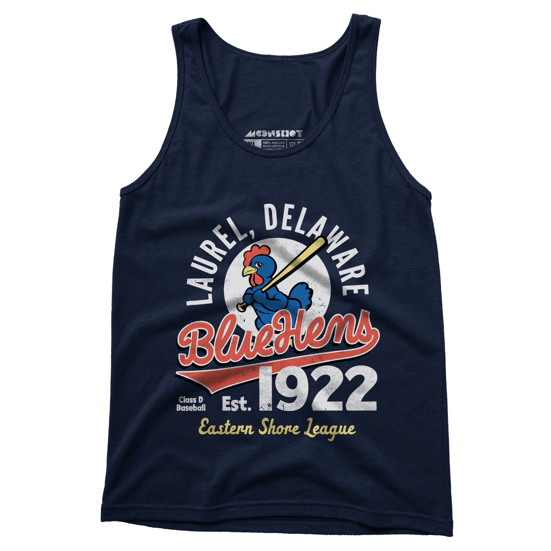 Laurel Blue Hens - Delaware - Vintage Defunct Baseball Teams - Unisex Tank Top