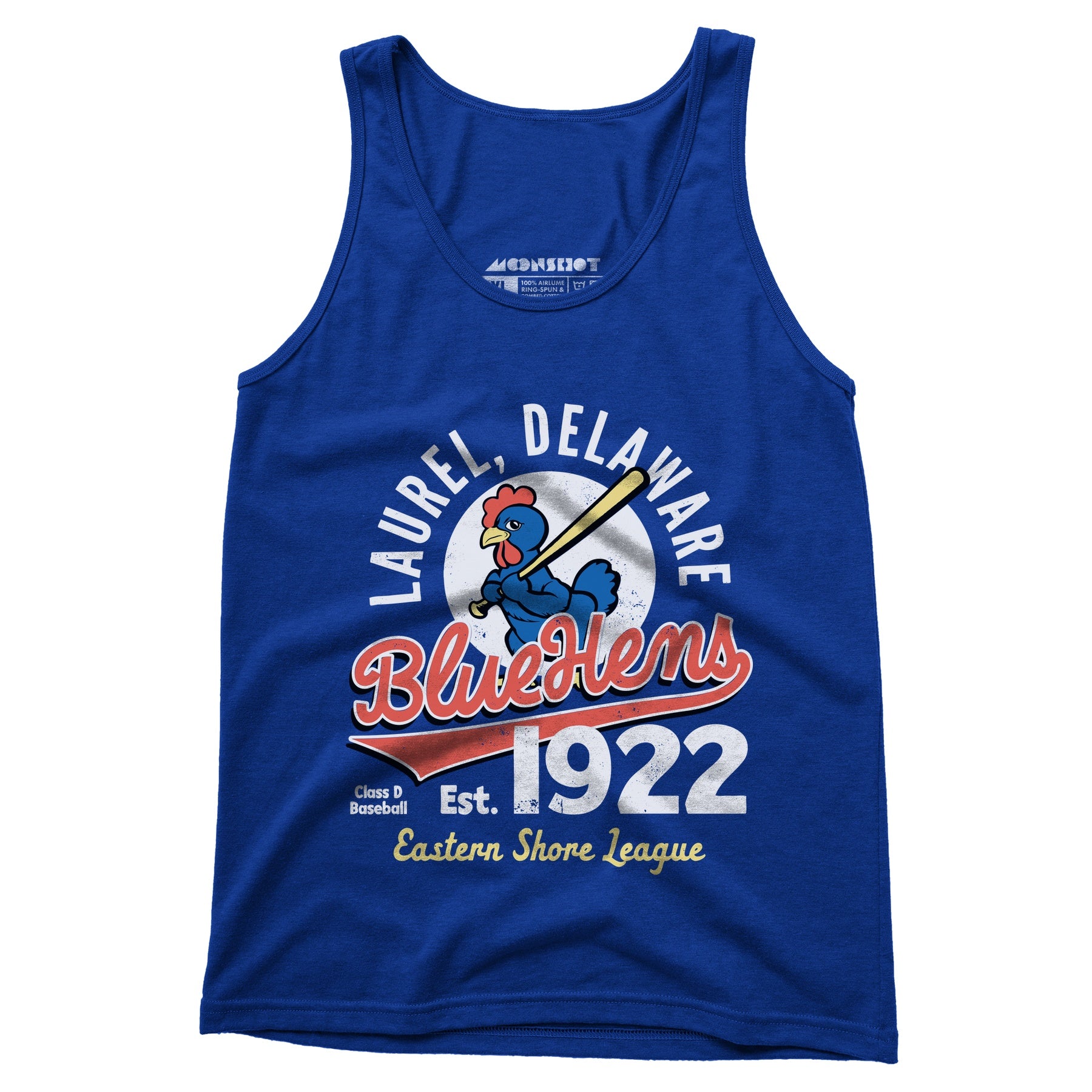 Laurel Blue Hens - Delaware - Vintage Defunct Baseball Teams - Unisex Tank Top