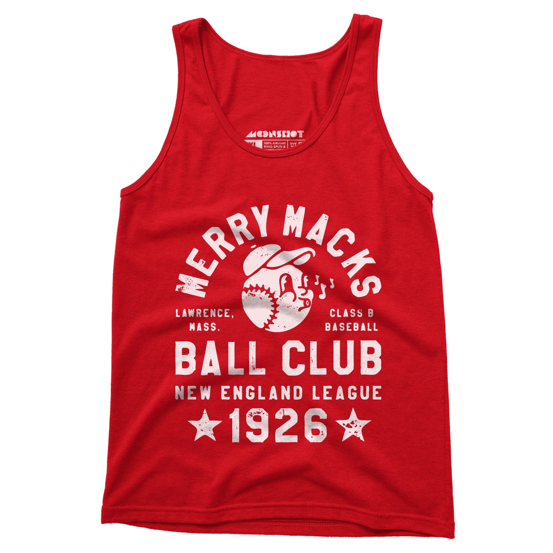 Lawrence Merry Macks - Massachusetts - Vintage Defunct Baseball Teams - Unisex Tank Top