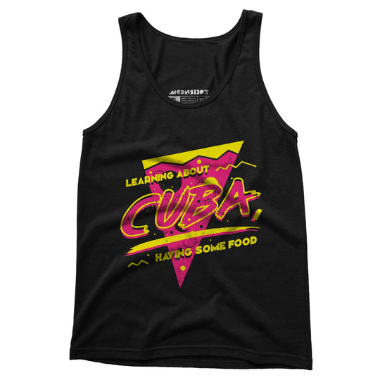 Learning About Cuba Having Some Food - Unisex Tank Top