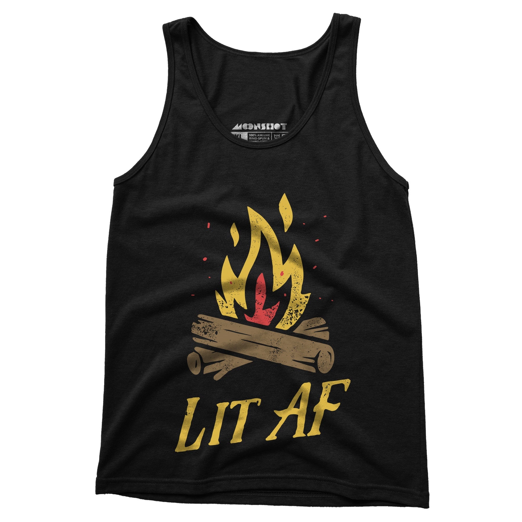 Lit AF Campfire - Unisex Tank Top