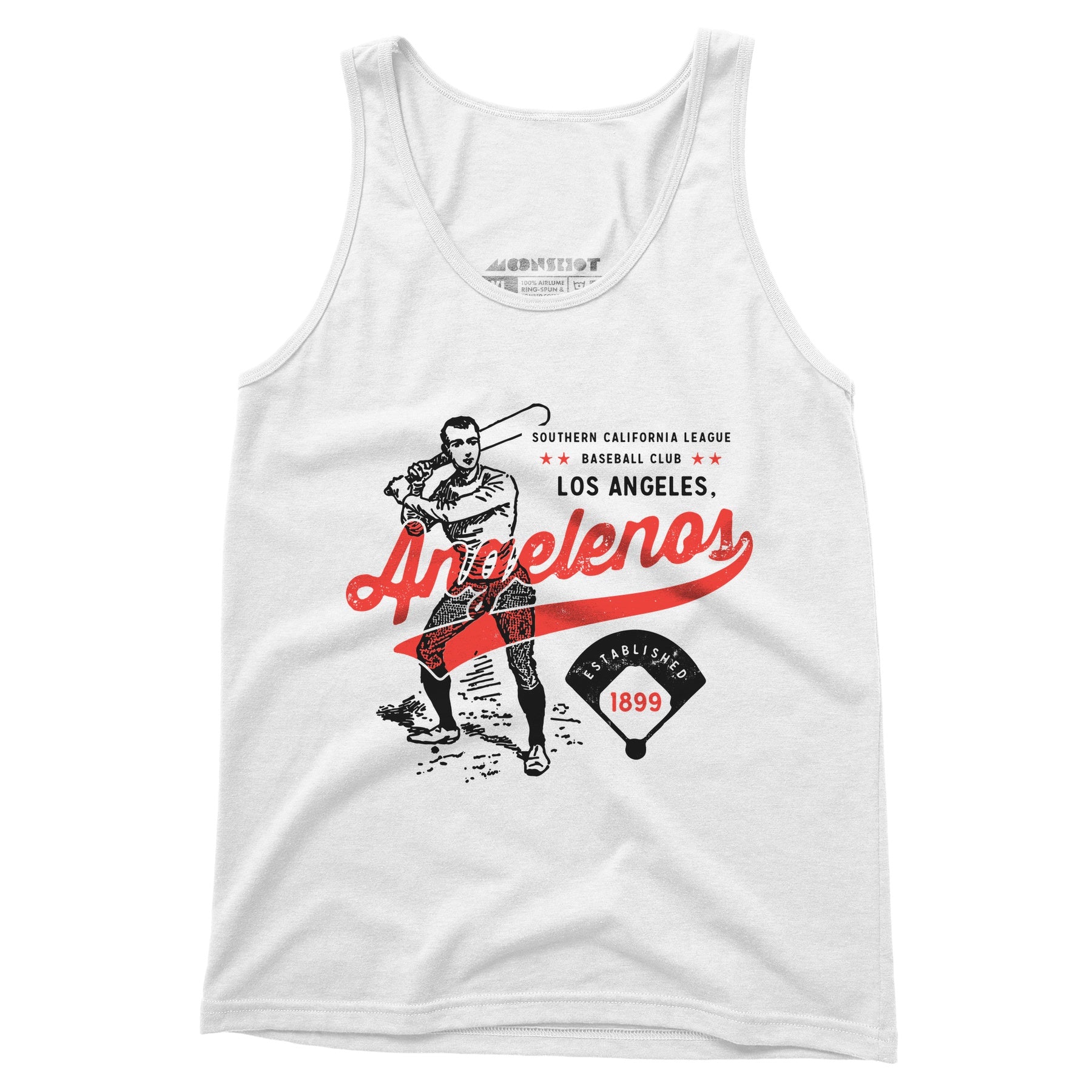 Los Angeles Angelenos - California - Vintage Defunct Baseball Teams - Unisex Tank Top