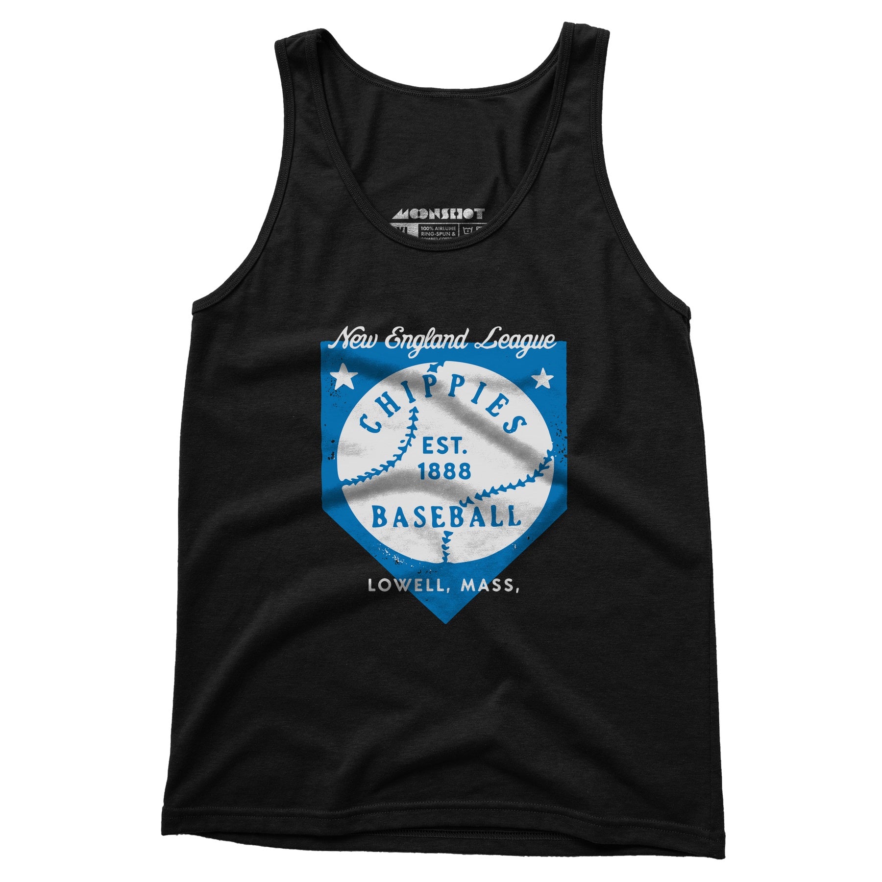 Lowell Chippies - Massachusetts - Vintage Defunct Baseball Teams - Unisex Tank Top