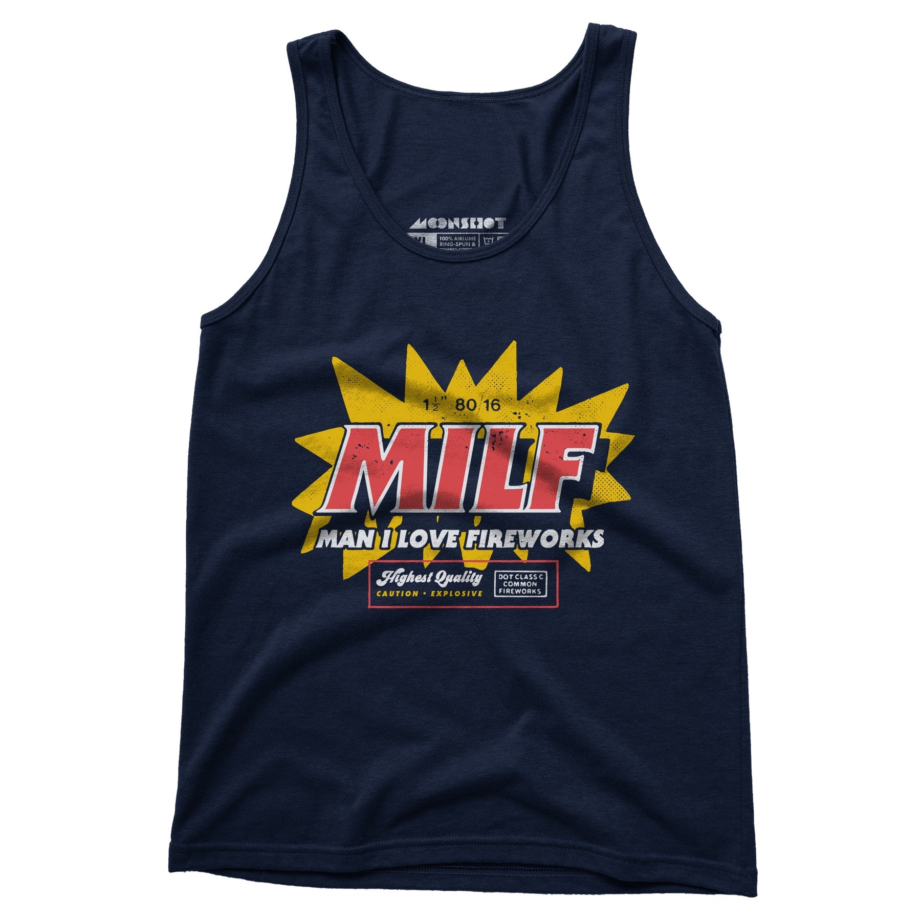 Man I Love Fireworks - Unisex Tank Top