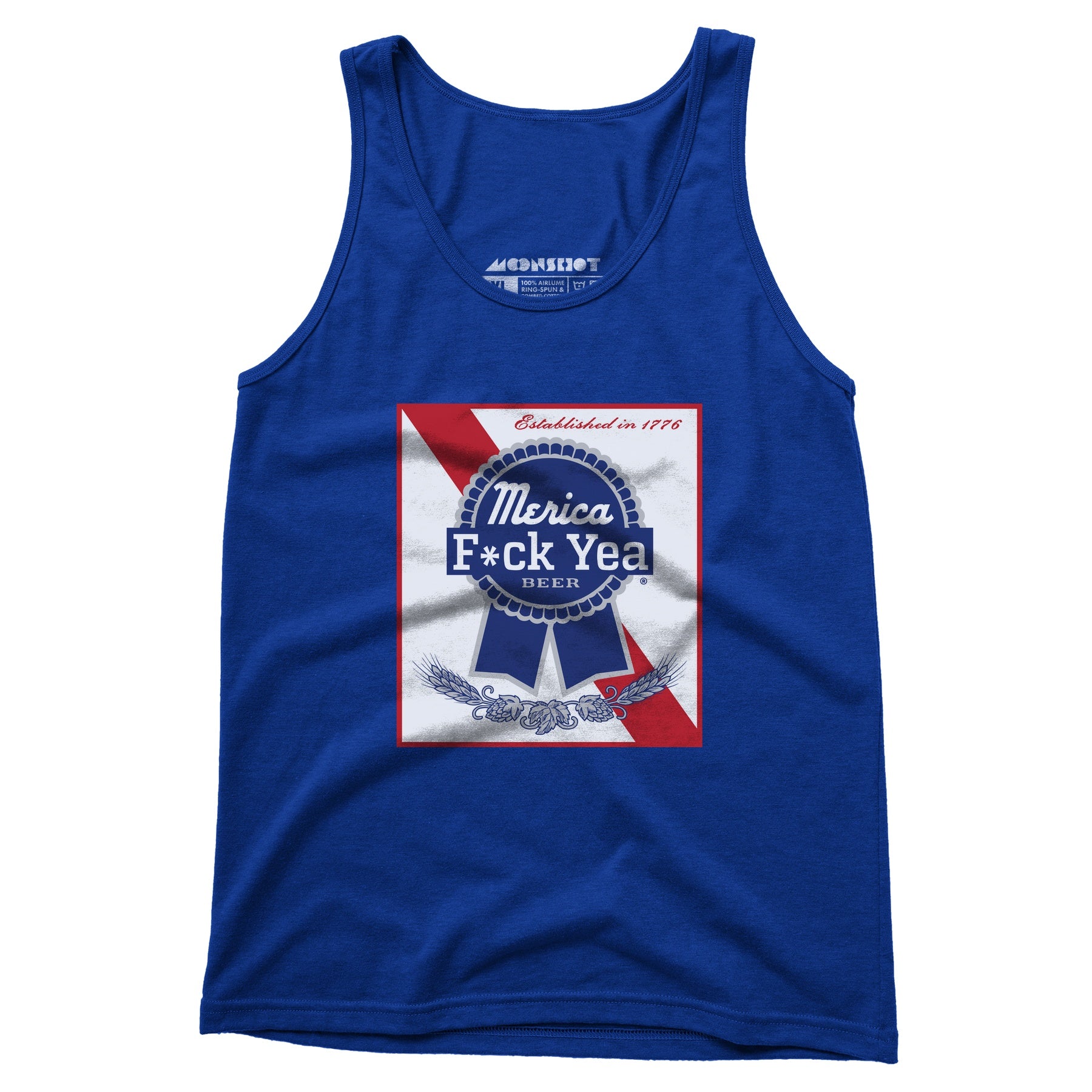 Merica F*ck Yea Beer - Unisex Tank Top
